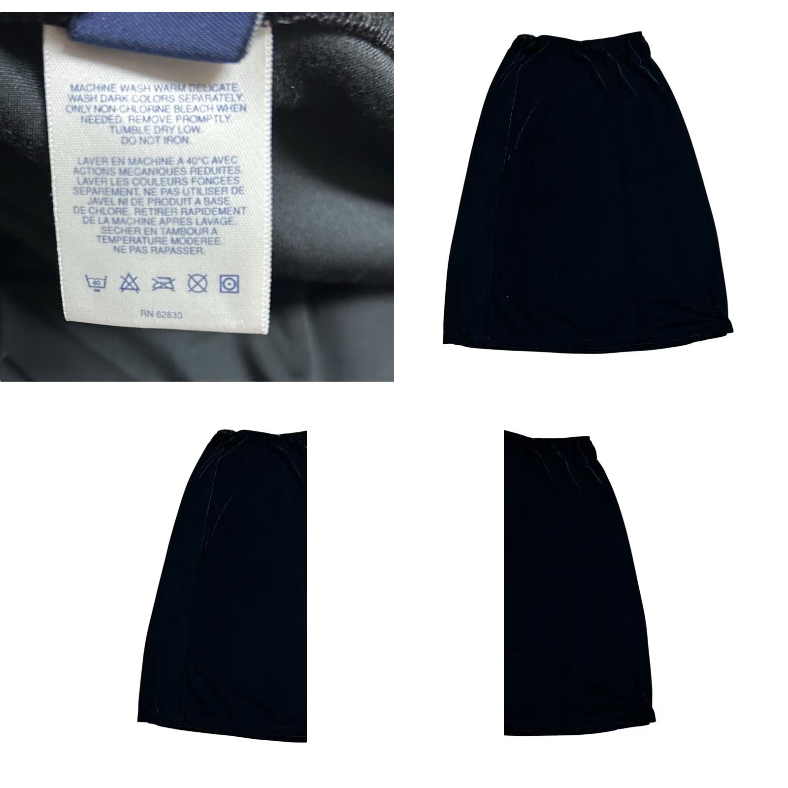 Lands' End VINTAGE Lands' End Blouse & Skirt 2 Piece Set Women Large 14-16 Black Long Sleeve Clothes Pants Suit? Size L / US 10 / IT 46 - 11 Thumbnail