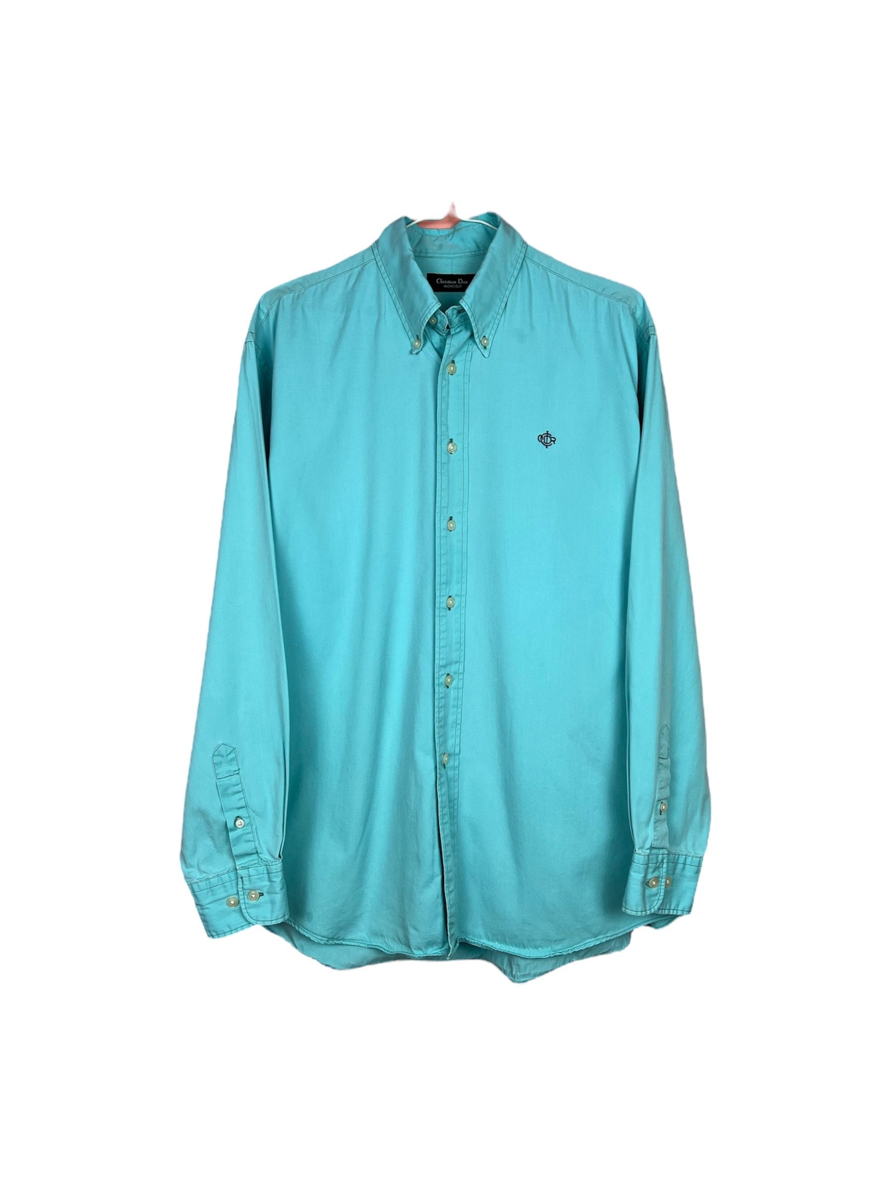 Christian Dior Monsieur Christian dior Monsieur VTG vintage rare shirt button retro Size US L / EU 52-54 / 3 - 1 Thumbnail