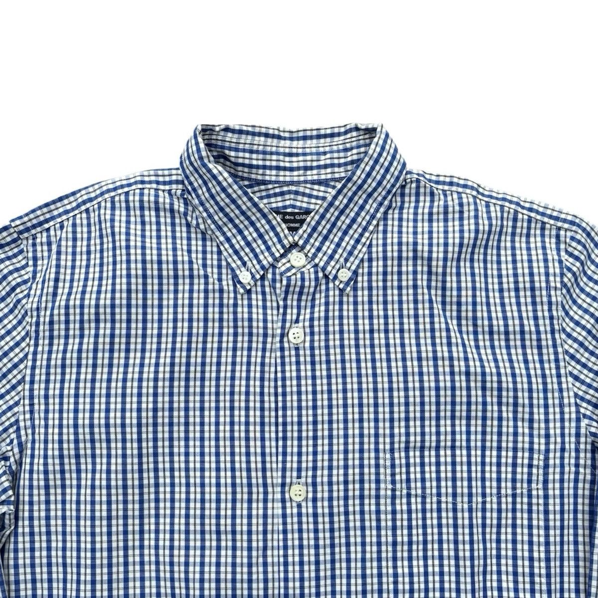 Comme des Garcons Homme Comme des Garcons Homme Checkered Shirt Size US M / EU 48-50 / 2 - 2 Thumbnail