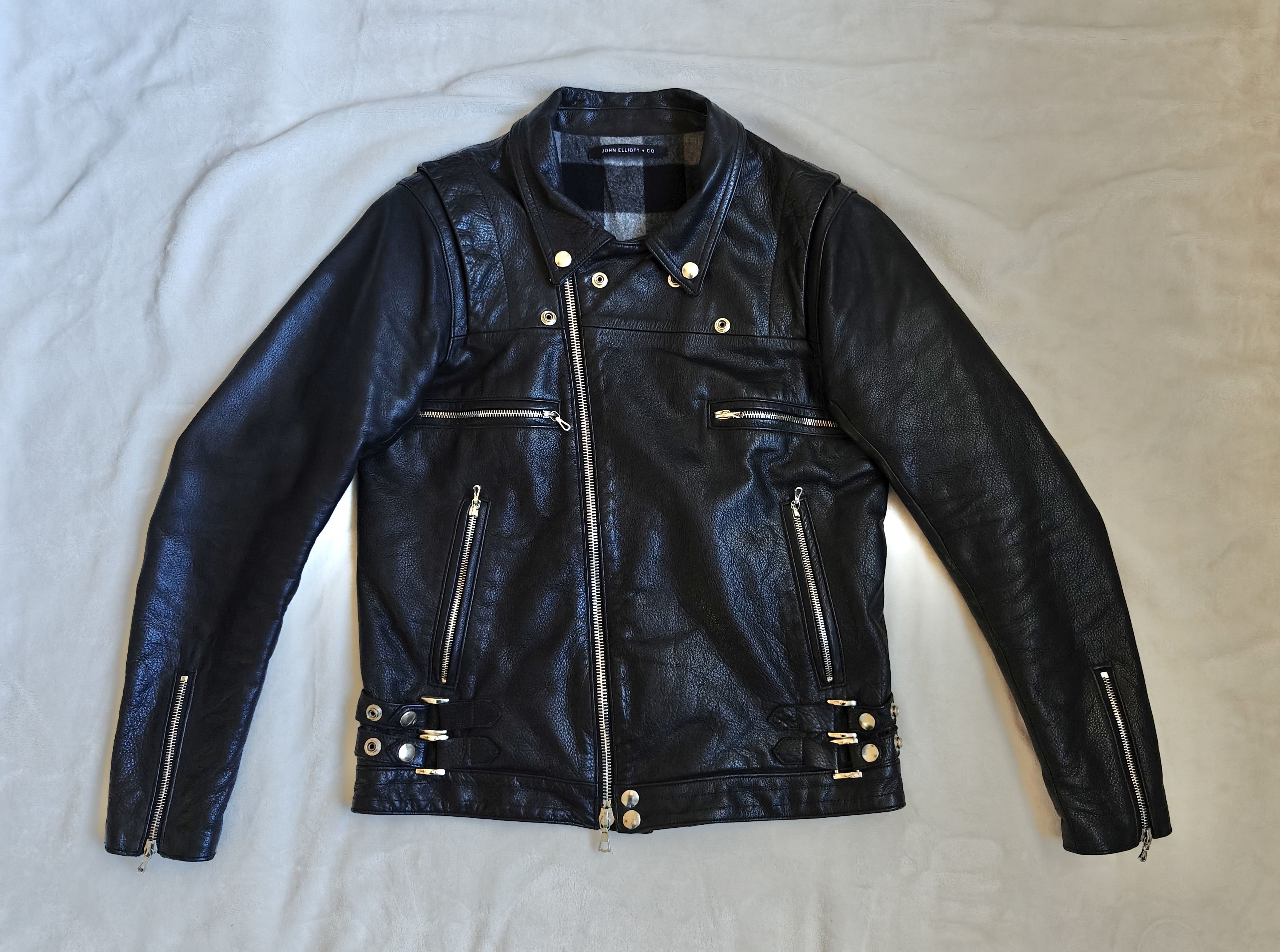 John Elliott John Elliot Leather Jacket Size US S / EU 44-46 / 1 - 1 Thumbnail