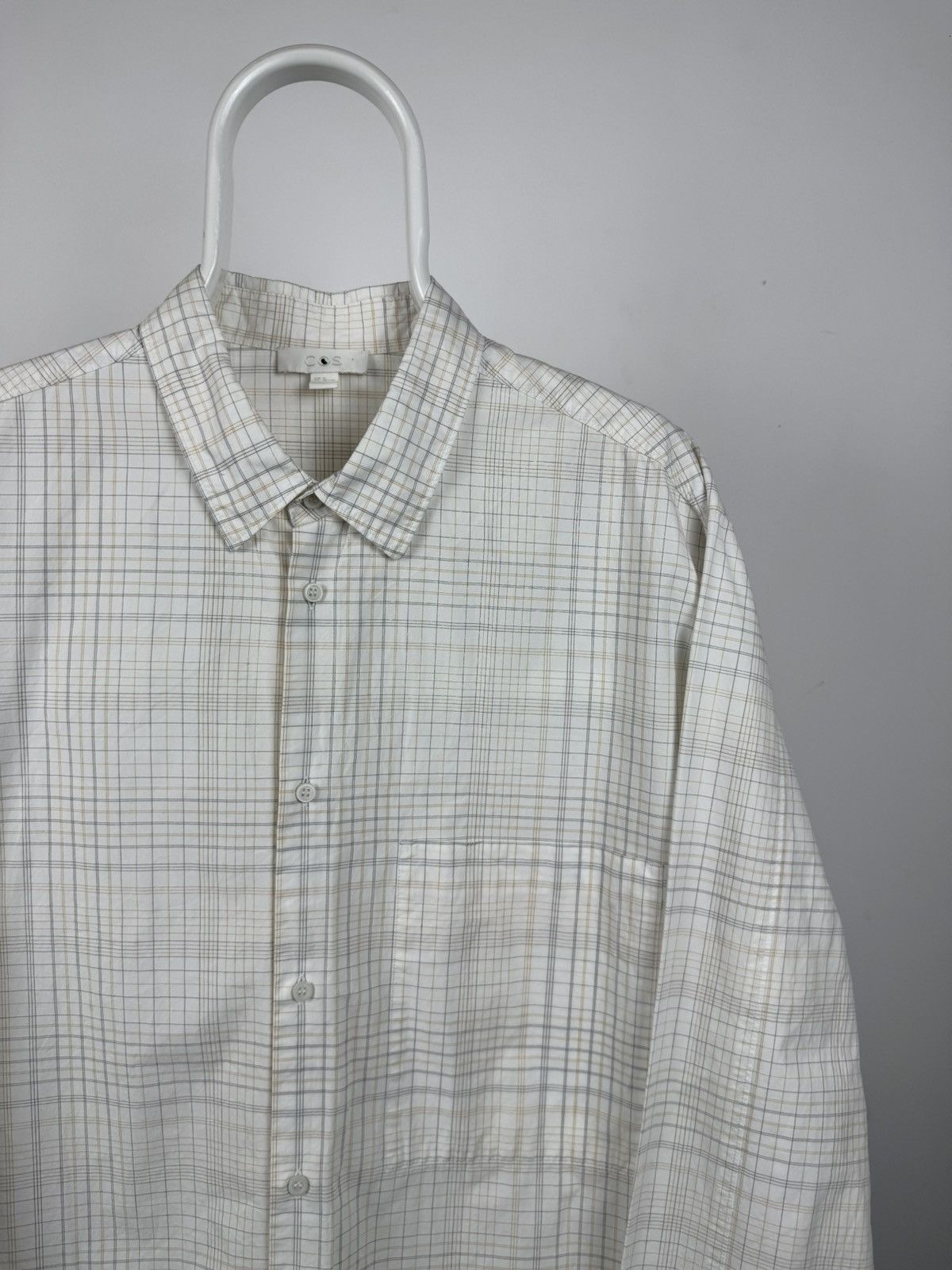 Cos Cos Checkered Long Sleeve Shirt Size US XL / EU 56 / 4 - 2 Thumbnail