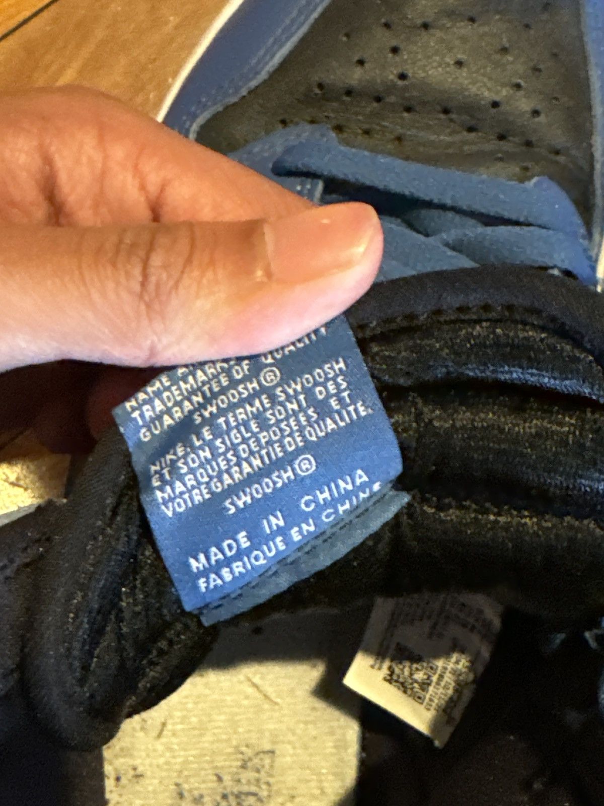 Jordan Brand Jordan 1 Retro High OG Dark Marina Blue Size US 10 / EU 43 - 13 Thumbnail