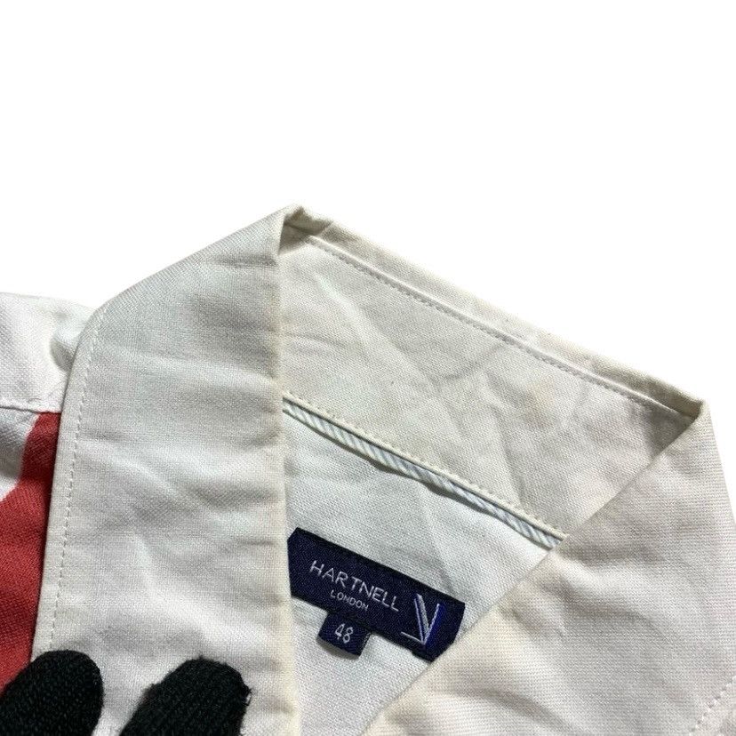 Nicole Club Vtg Nicole Club Hartnell London Union Jack Shirt Buttondown Size US M / EU 48-50 / 2 - 4 Thumbnail
