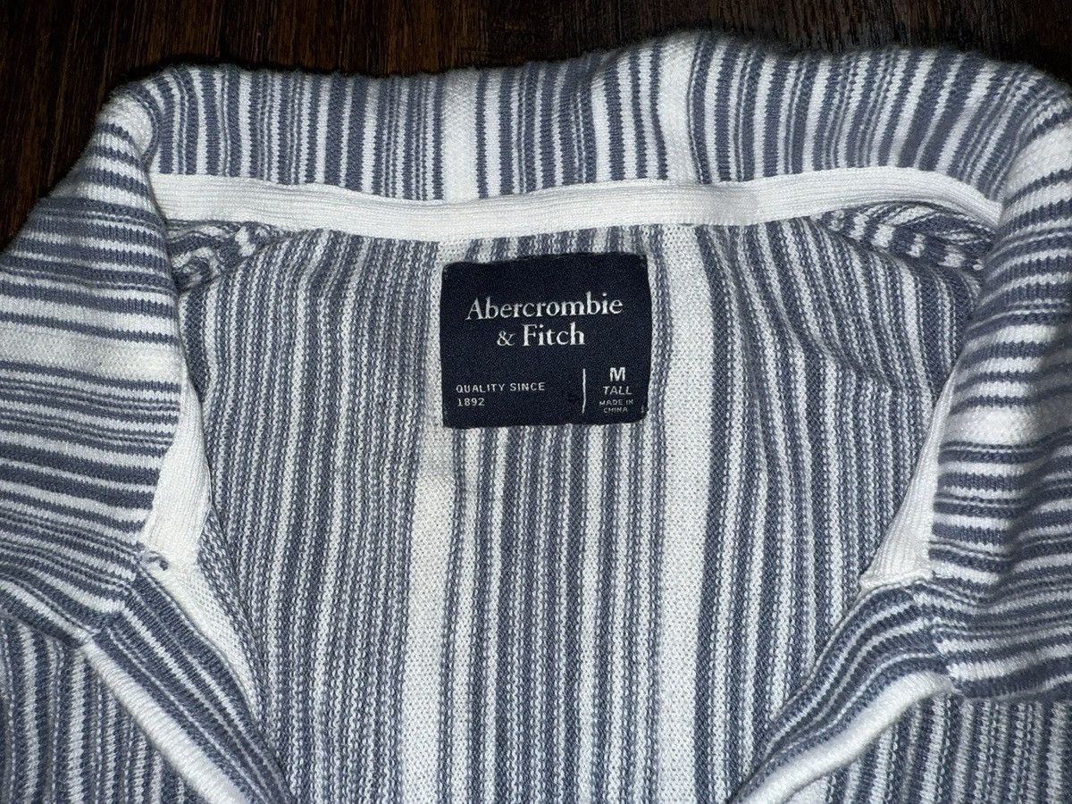 Abercrombie & Fitch Abercrombie & Fitch Johnny Collar Knit Sweater Polo Shirt Size US M / EU 48-50 / 2 - 2 Thumbnail