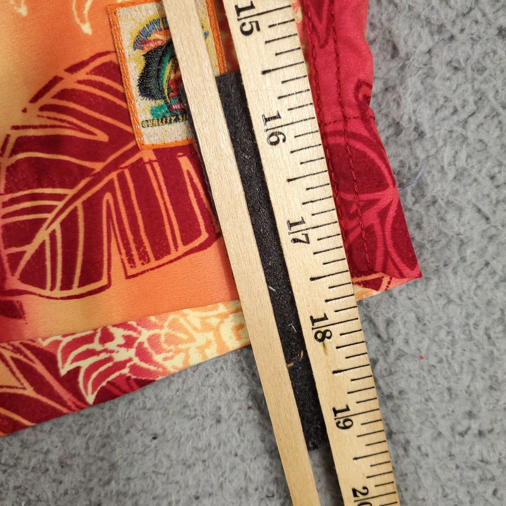Tommy Bahama Tommy Bahama Swim Trunks Mens Medium Red Orange Tropical Beach Board Shorts Size US 31 - 5 Thumbnail