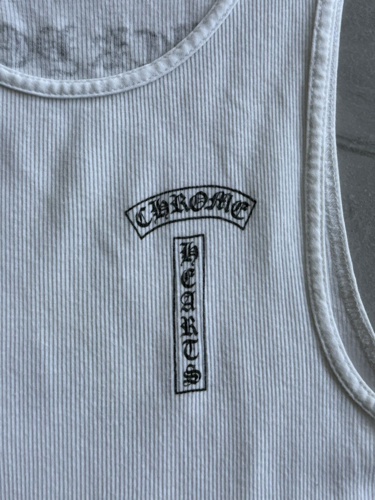 Chrome Hearts 90s - Cross FUCK YOU Thermal Tanktop Size US M / EU 48-50 / 2 - 6 Thumbnail