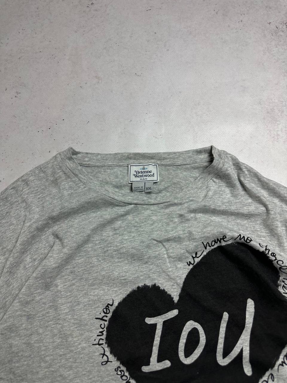 Vintage × Vivienne Westwood Vintage Vivienne Westwood Love You T-shirt Y2K XXl Size US XXL / EU 58 / 5 - 4 Thumbnail