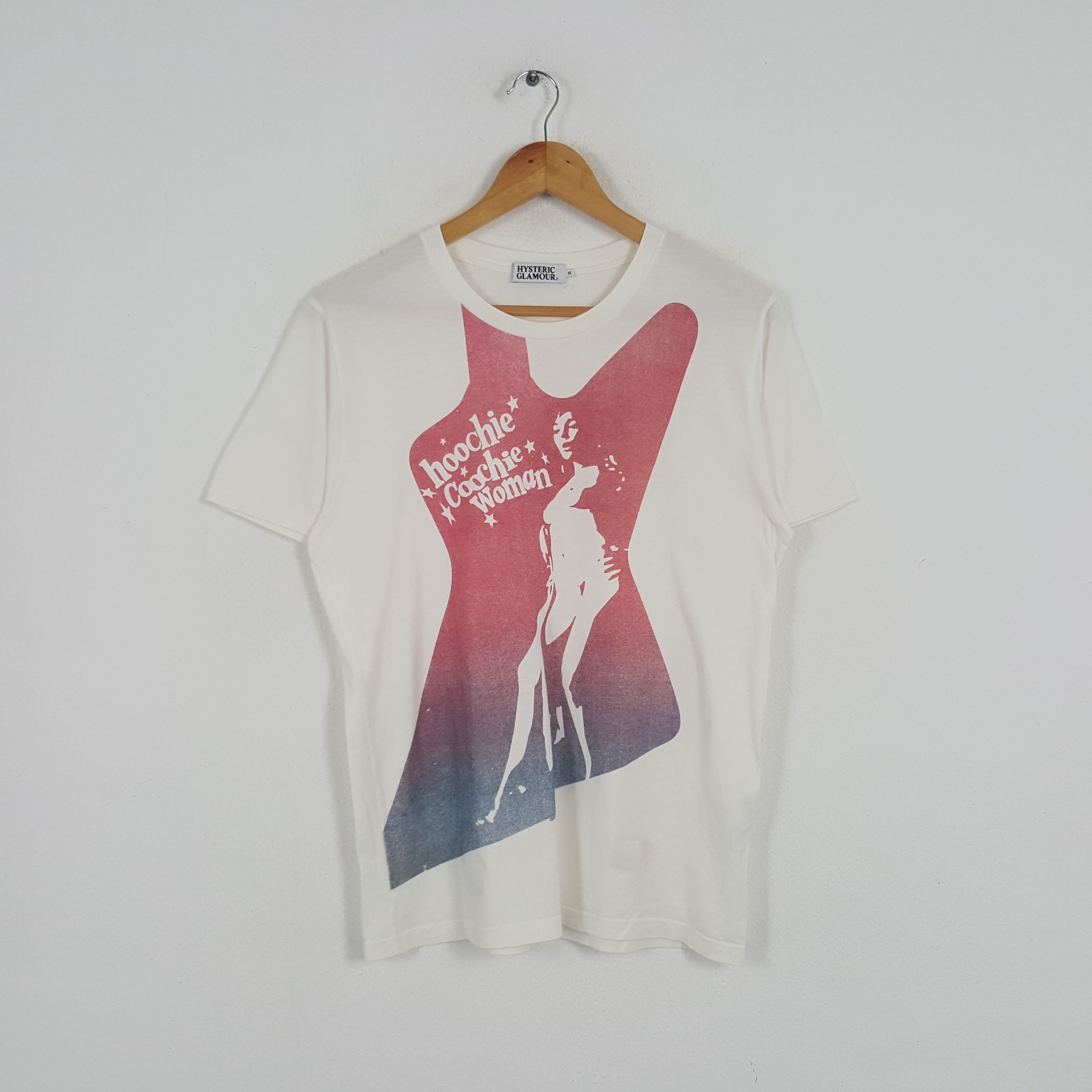Hysteric Glamour × Japanese Brand × Vintage Vintage Hysteric Glamour Hoochie Coochie Woman Tshirt Size US M / EU 48-50 / 2 - 1 Thumbnail