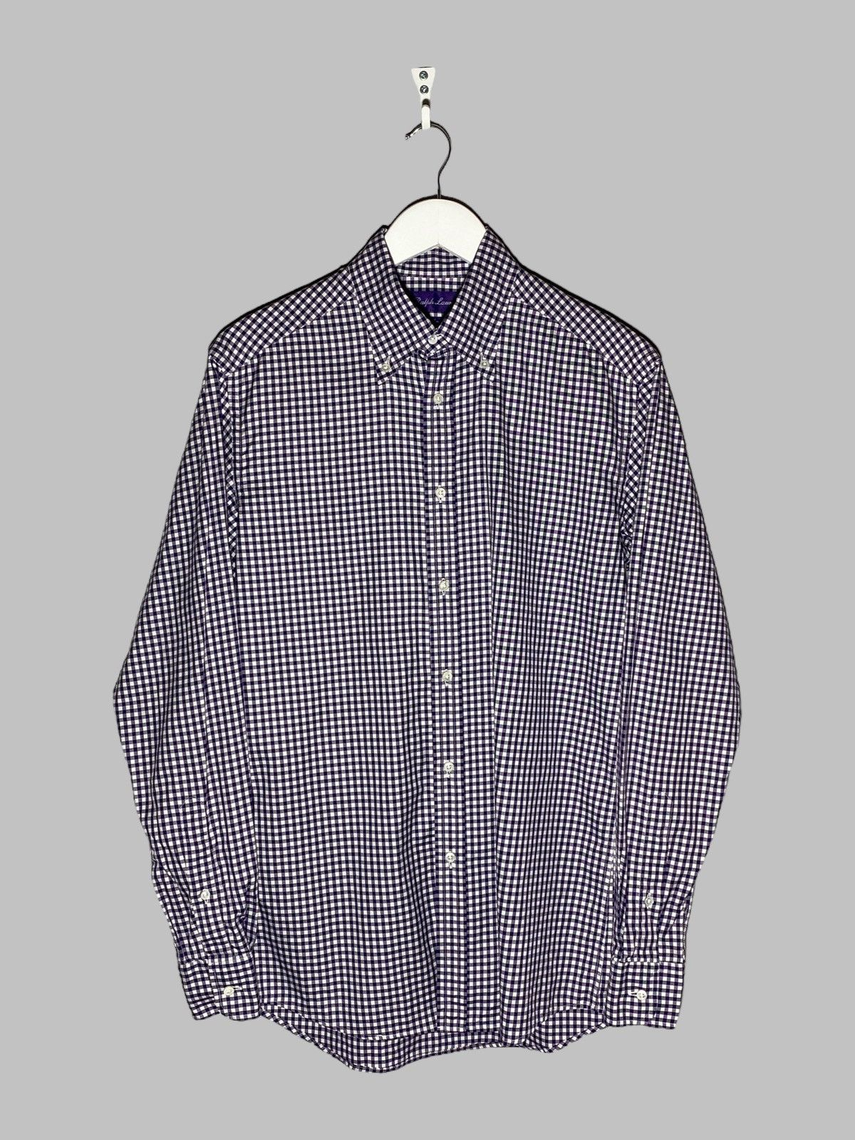 Ralph Lauren × Ralph Lauren Purple Label 🔥 RALPH LAUREN PURPLE LABEL GINGHAM Y2K MADE IN ITALY VIBE Size US M / EU 48-50 / 2 - 1 Thumbnail