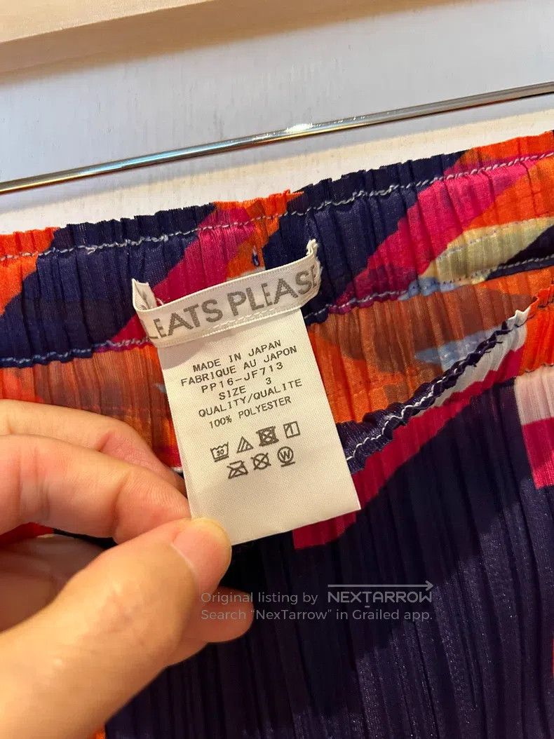 Issey Miyake Issey Miyake size:3 Houndstooth Slim Trousers Size 22" - 2 Thumbnail
