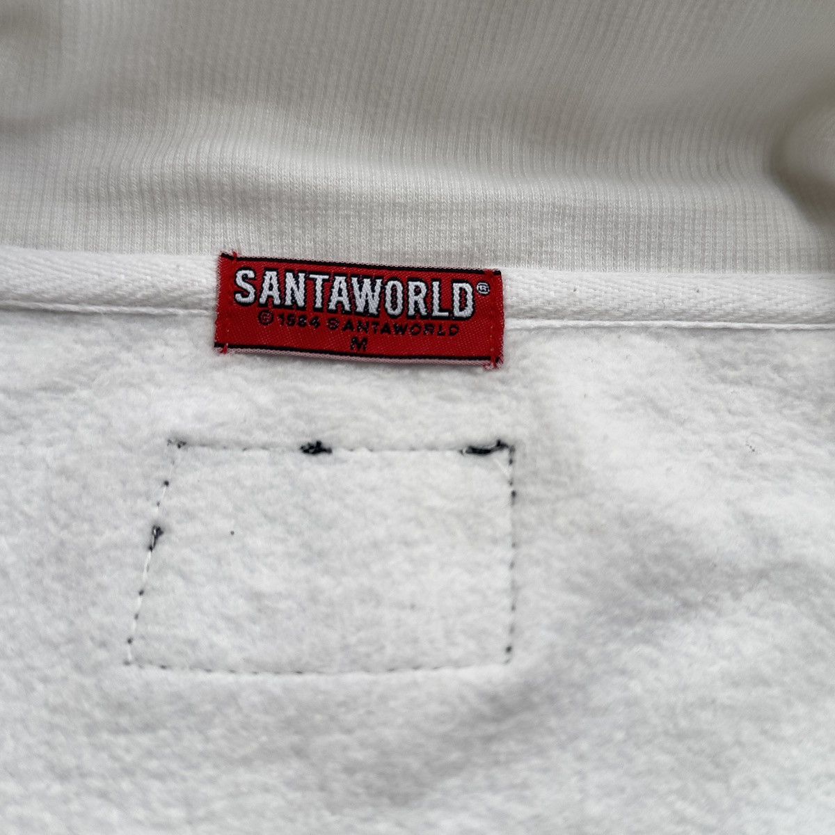 Japanese Brand VINTAGE SANTAWORLD ZIPPER SWEATSHIRT Size US M / EU 48-50 / 2 - 7 Thumbnail