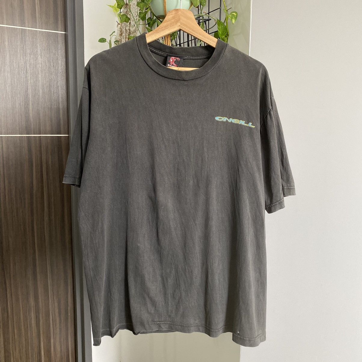 O'Neill Thrashed Faded Vintage 90s Oneill Surfboard ERD GRUNGE TEE Size US XL / EU 56 / 4 - 2 Thumbnail