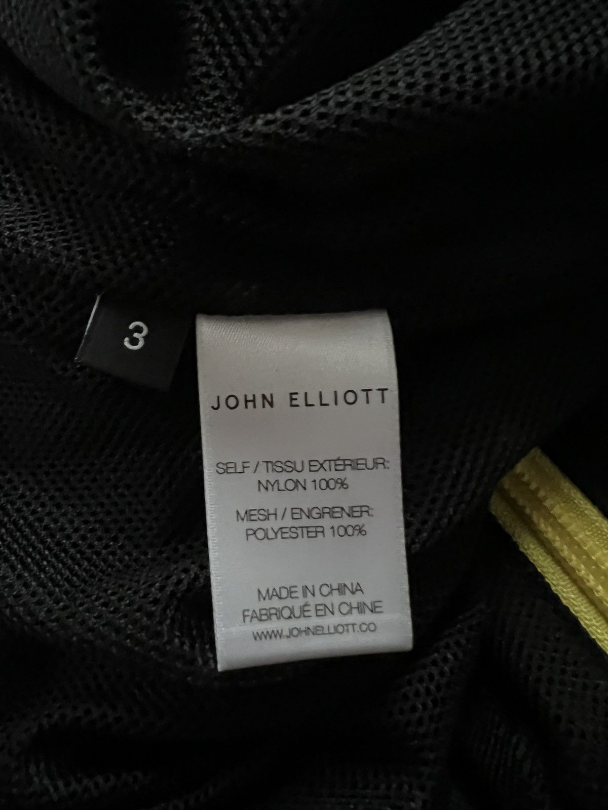 John Elliott John Elliott high shrunk nylon nylon full zip jacket Size US L / EU 52-54 / 3 - 6 Thumbnail