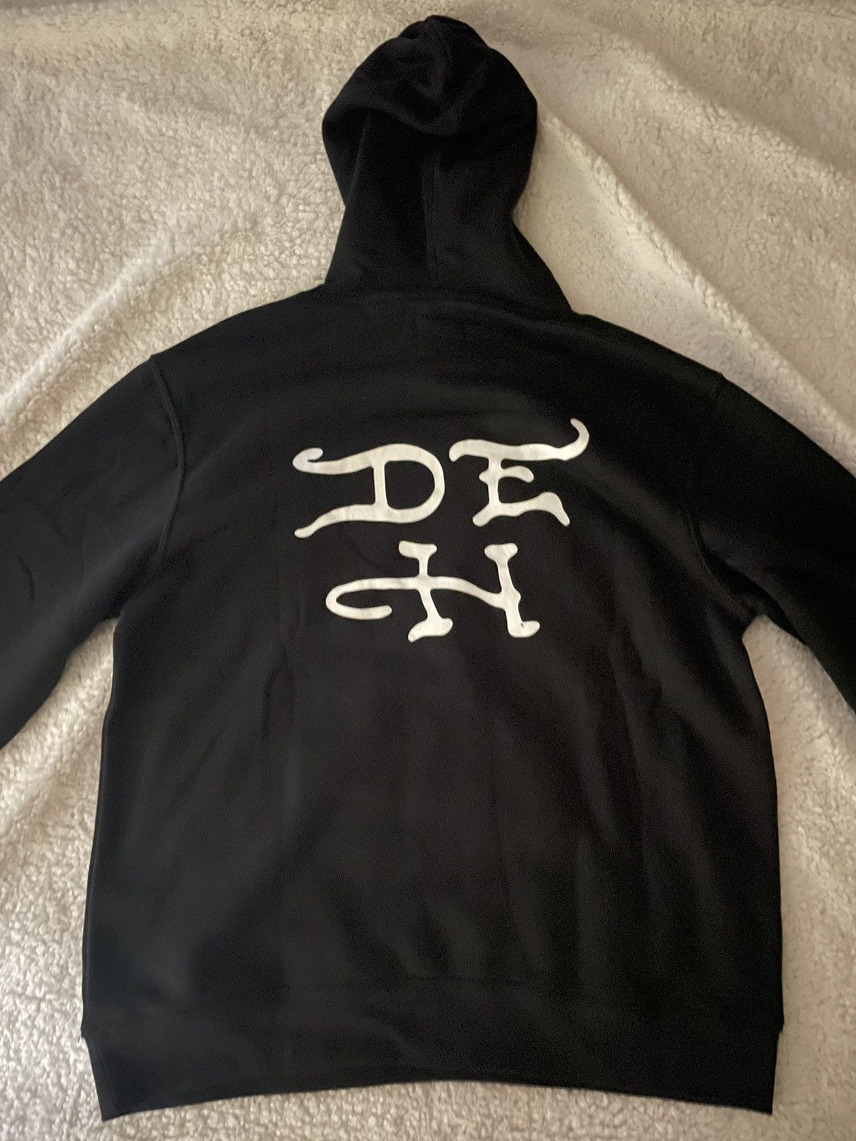 Ed Hardy × Vintage Ed Hardy Hoodie Men's Retro Dual Tiger Black Sweatshirt Size US L / EU 52-54 / 3 - 2 Thumbnail