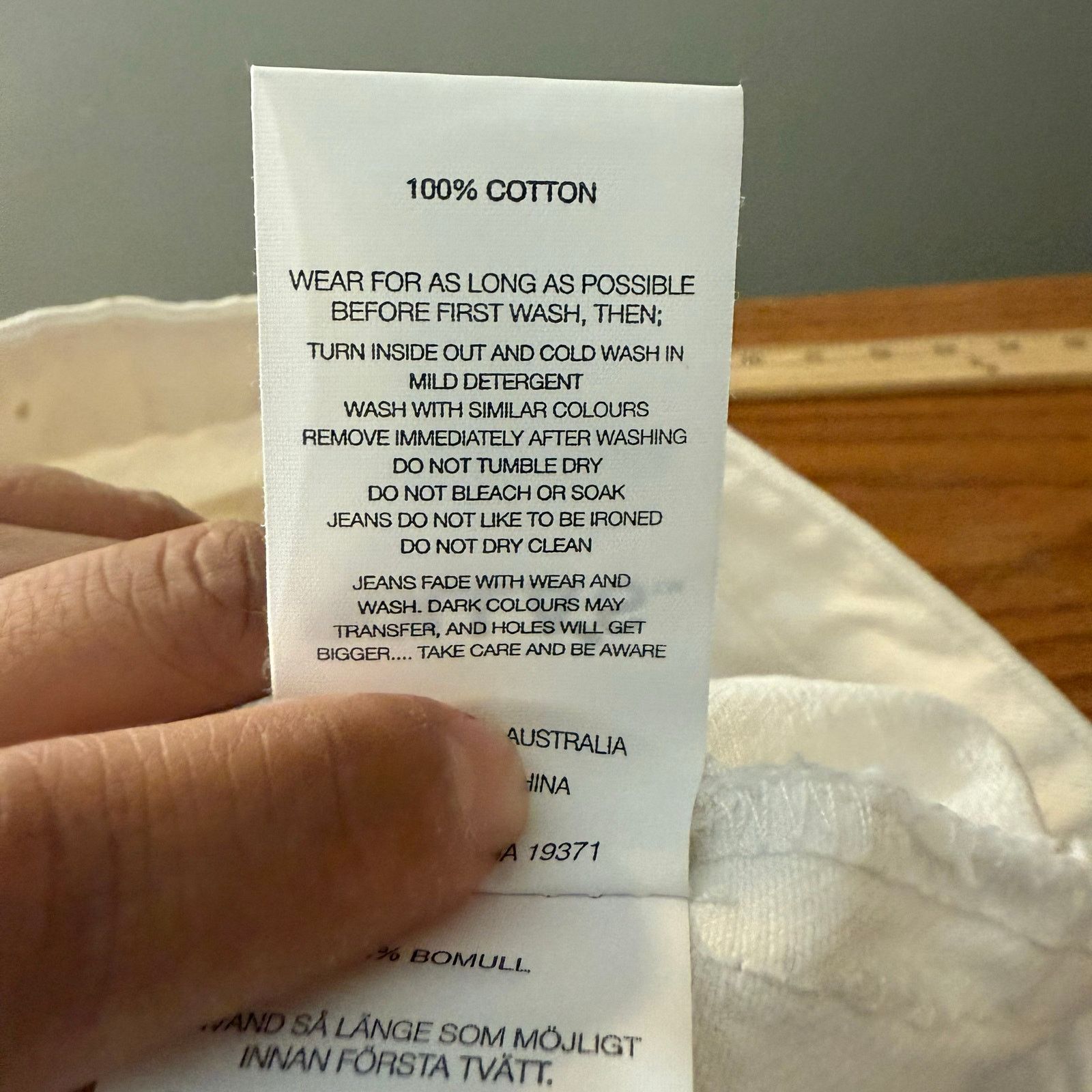 Rolla's Rolla’s Size 27 Dusters High Rise Straight Jean in White New Size 27" / US 4 / IT 40 - 9 Thumbnail