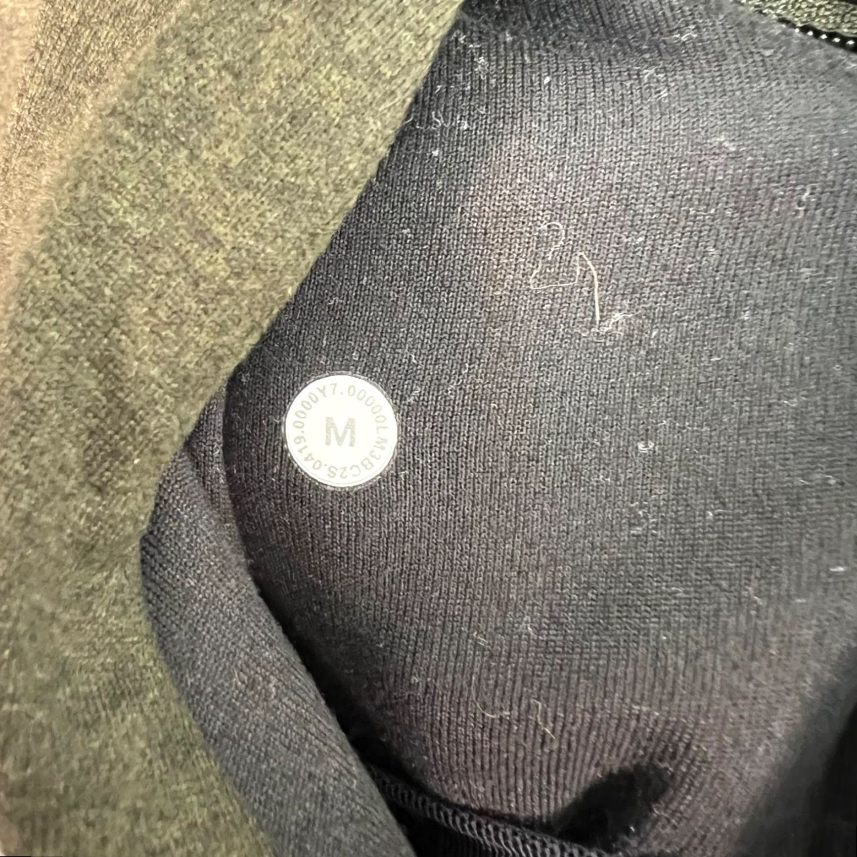 Lululemon Lululemon Hoodie Mens Medium Olive Green Zip Up Sweatshirt Size US M / EU 48-50 / 2 - 3 Thumbnail