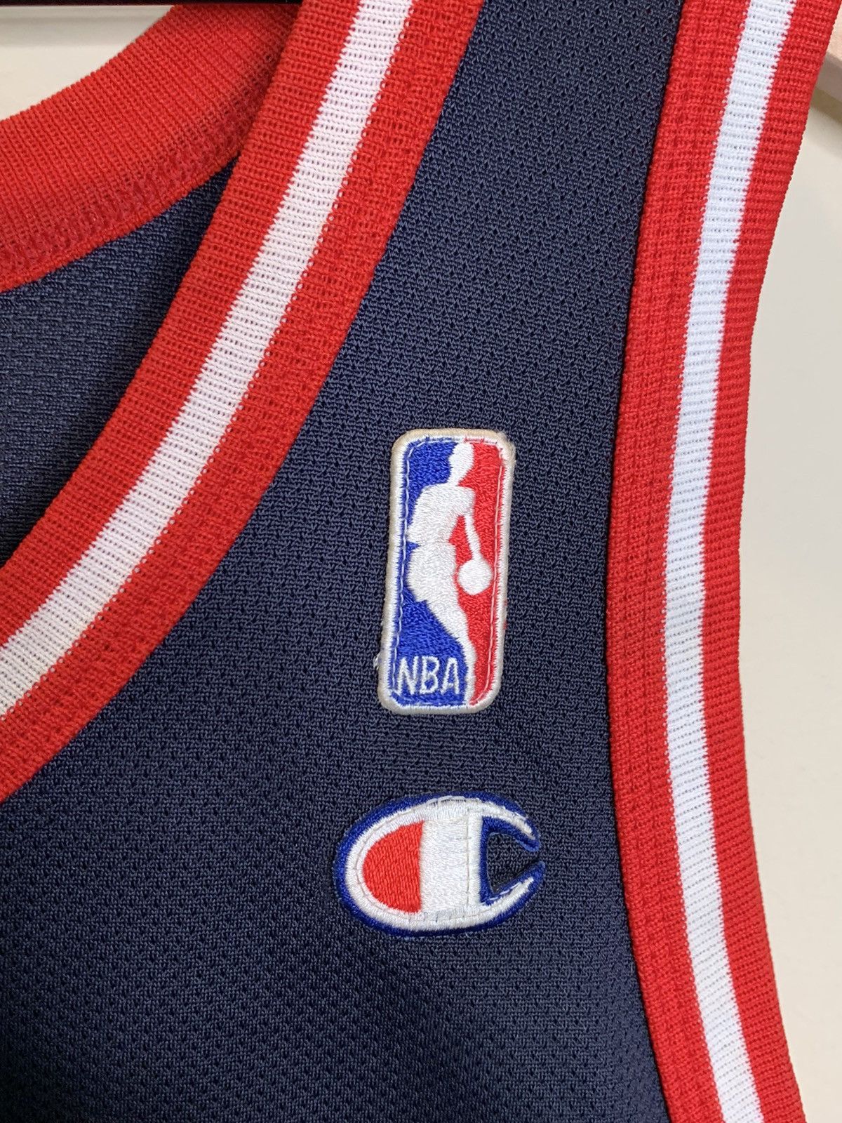 Champion *RARE* Vintage Steve Francis Houston Rockets Champion Jersey Size US XXL / EU 58 / 5 - 5 Thumbnail