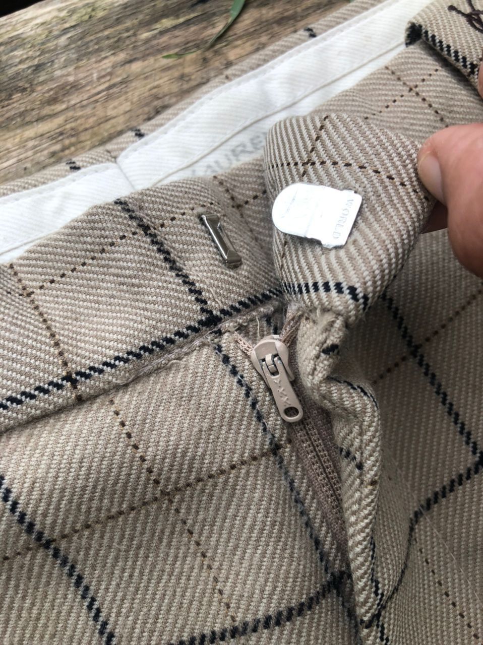 Vintage × Yves Saint Laurent Vintage YSL Yves Saint Laurent Wool Pants Size US 34 / EU 50 - 8 Thumbnail