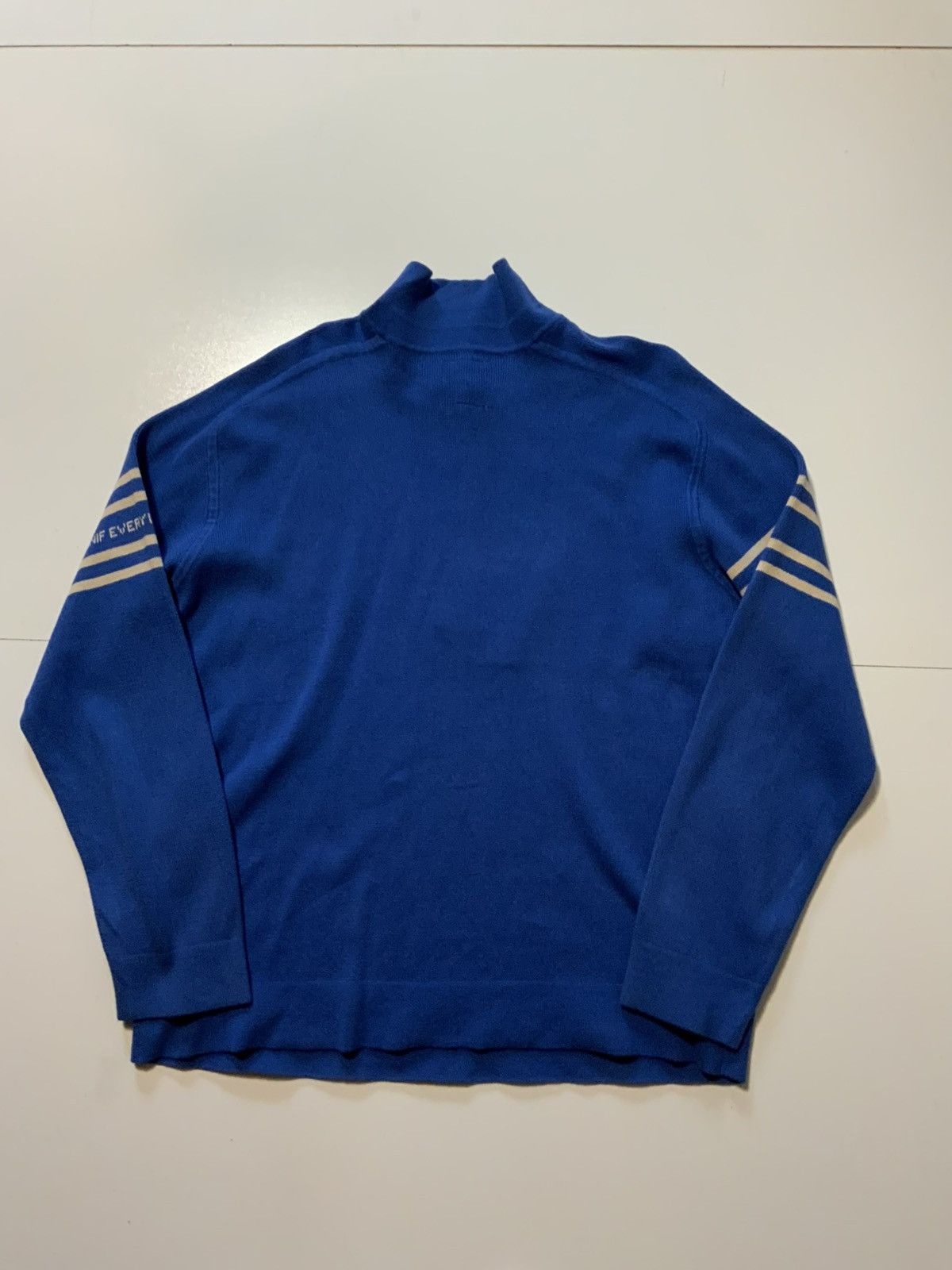 UNIF NWOT UNIF Everyday Bliss Fitz Knit Rugby Pullover Sweater Size US M / EU 48-50 / 2 - 3 Thumbnail