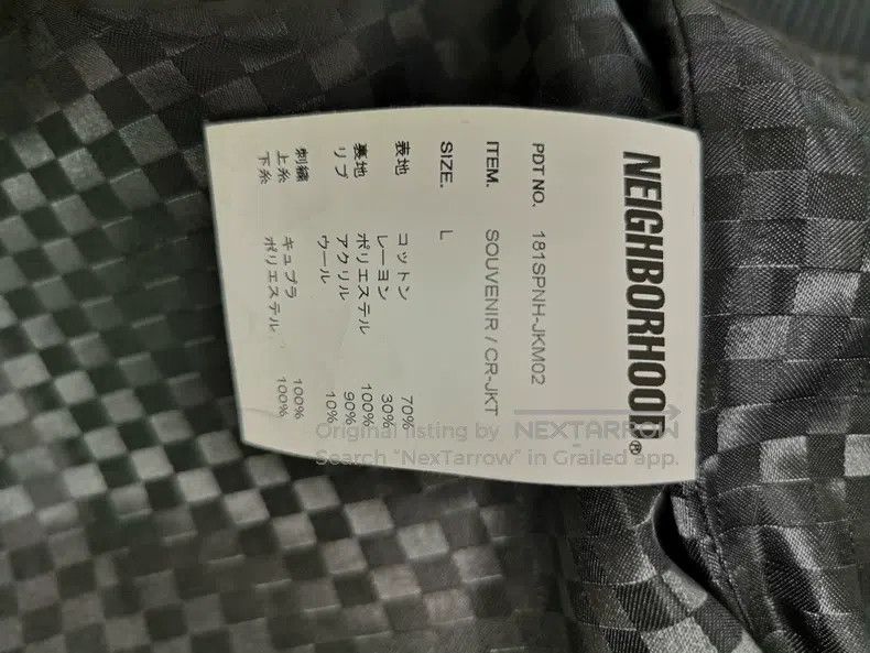 Neighborhood Neighborhood Skull Embroidered Jacket Size US L / EU 52-54 / 3 - 5 Thumbnail