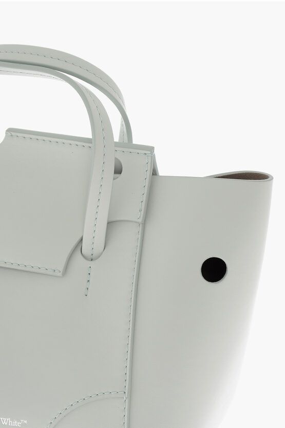 Off-White o1gr1nt0125 Size: OS / Burrow Tote 25 Bag in White Size ONE SIZE - 4 Thumbnail