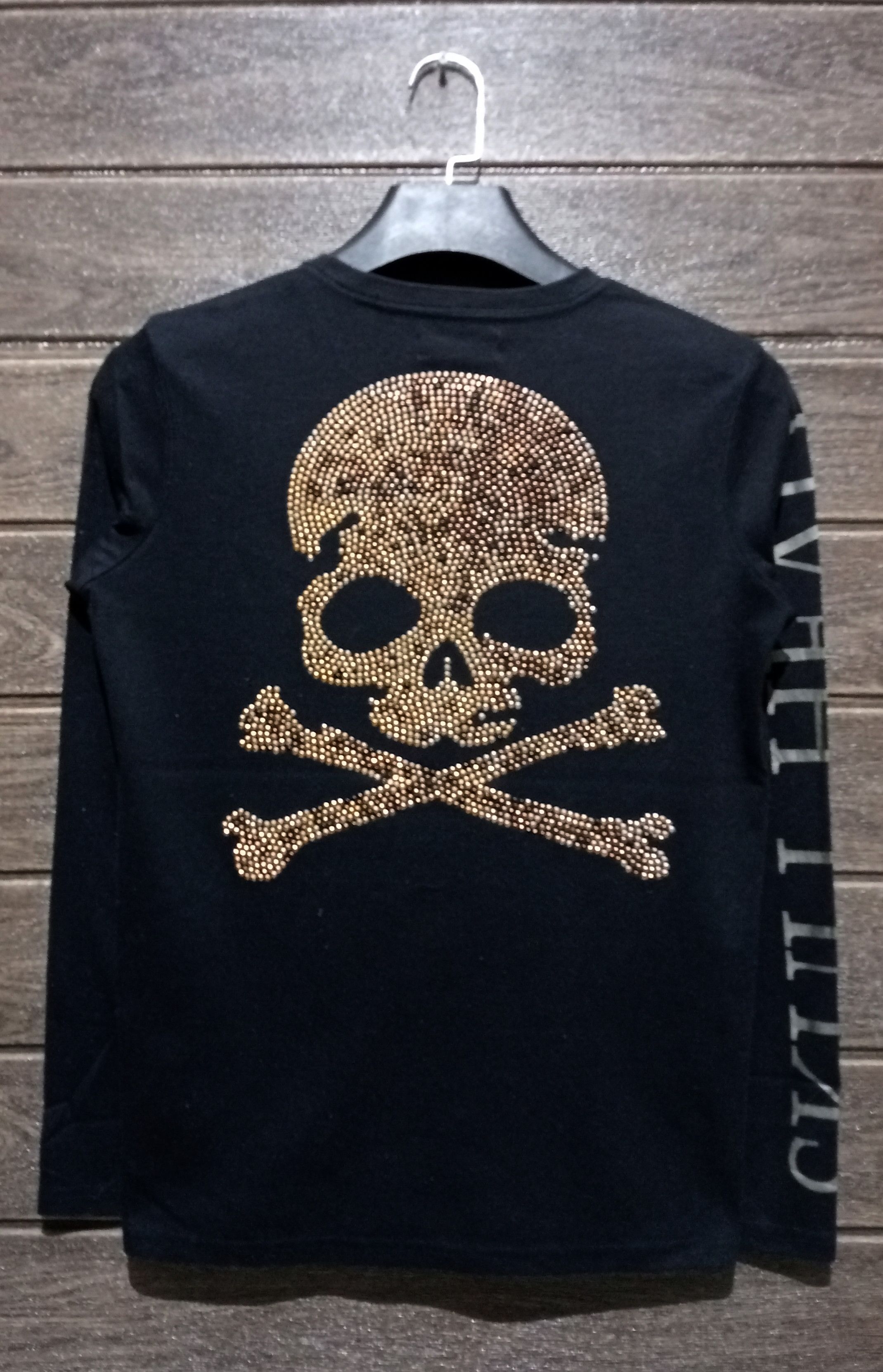 Japanese Brand VTG Punk Debut Le Mode Glamorous Skullhead Long Sleeve Tee Size US M / EU 48-50 / 2 - 1 Thumbnail