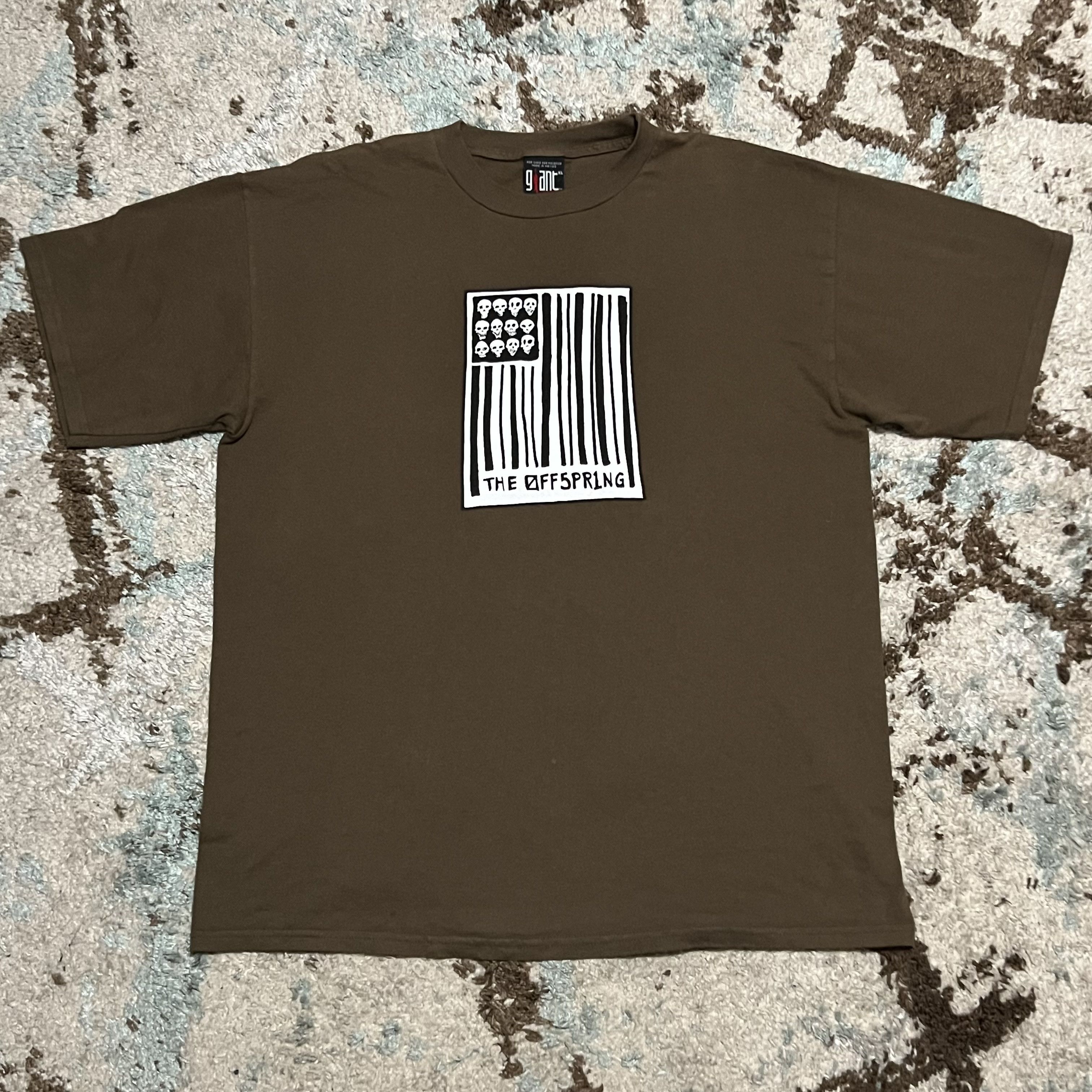 Band Tees × Giant × Vintage Vintage The Offspring Skulls Barcode Shirt Size XL Giant 90s Size US XL / EU 56 / 4 - 2 Thumbnail