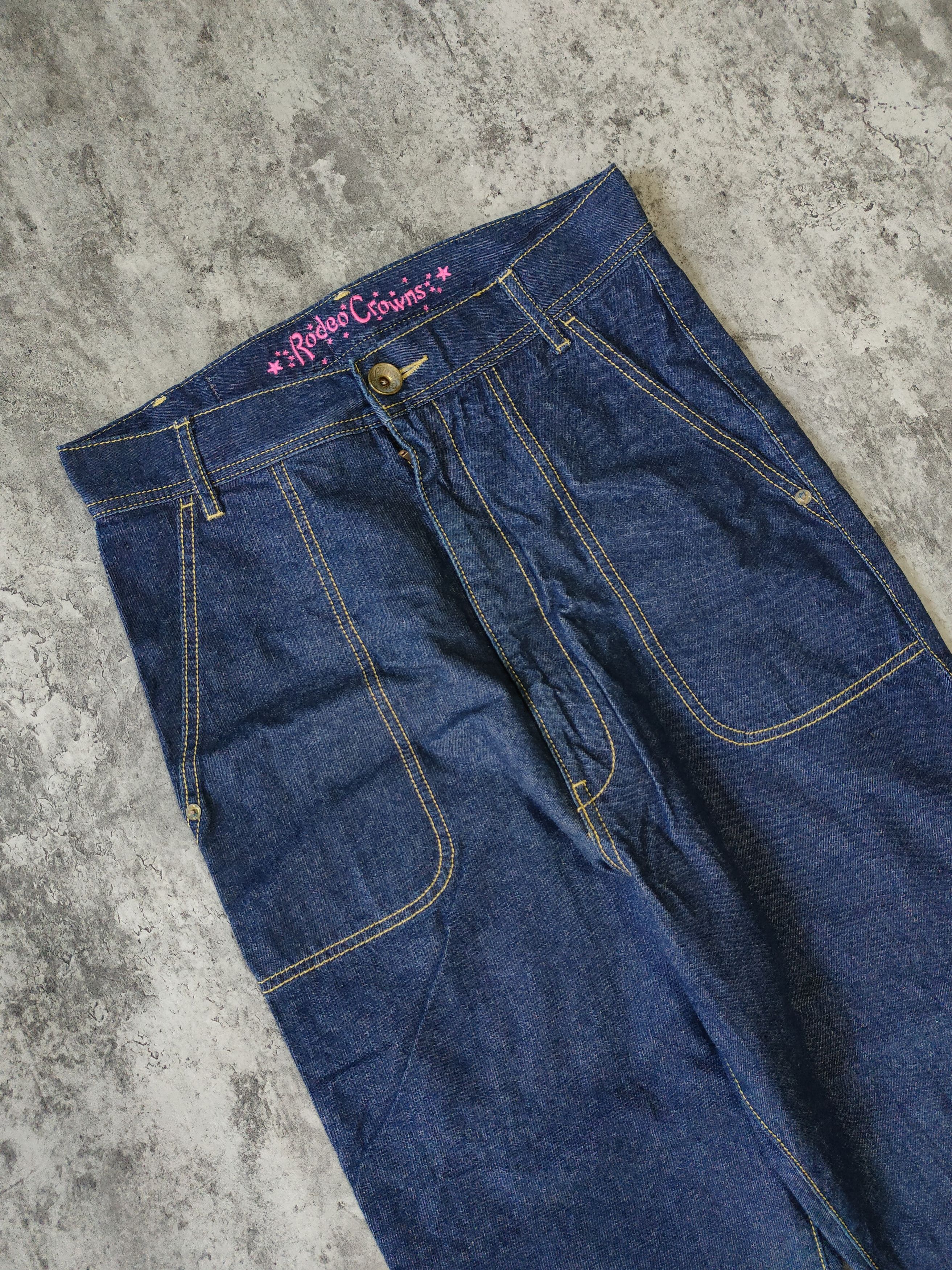 Hysteric Glamour × Japanese Brand × Kapital Rodeo Crowns Japan Bagy Carpenter Pans Size US 31 - 5 Thumbnail