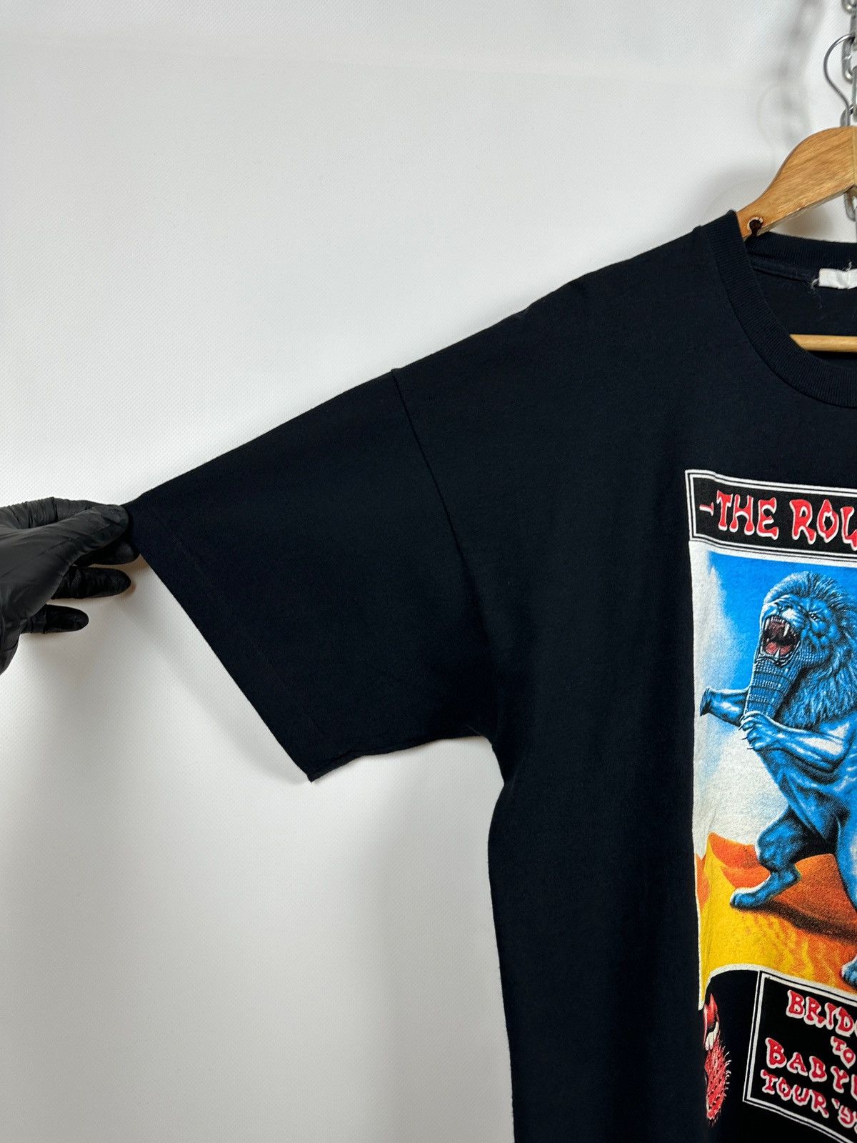 Band Tees 1997/98 Vintage The Rolling Stones Bridges To Babylon Shirt Size US XL / EU 56 / 4 - 15 Thumbnail