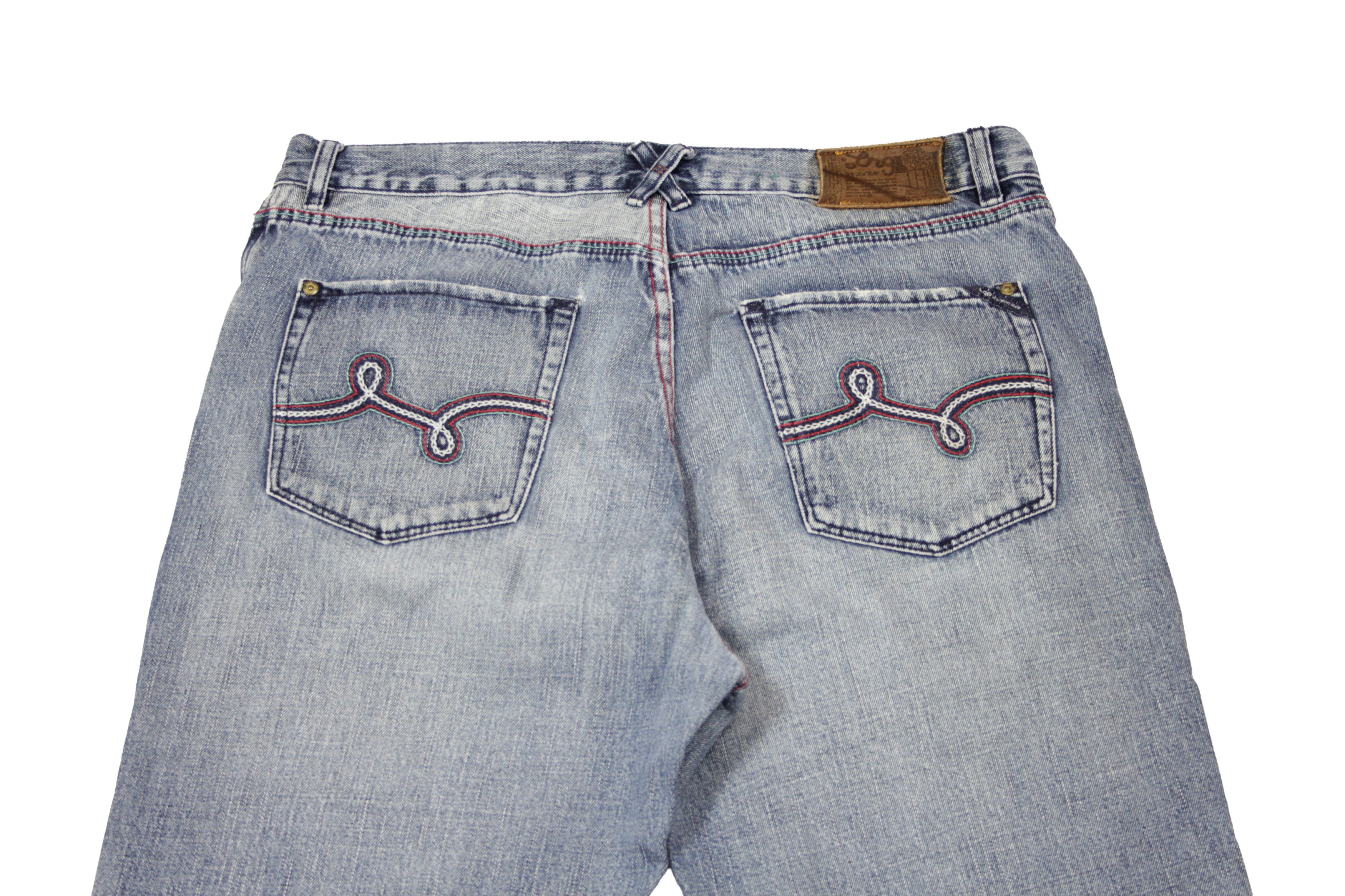 LRG 00S Y2K Rap Baggy Jeans Vintage Size US 38 / EU 54 - 5 Thumbnail