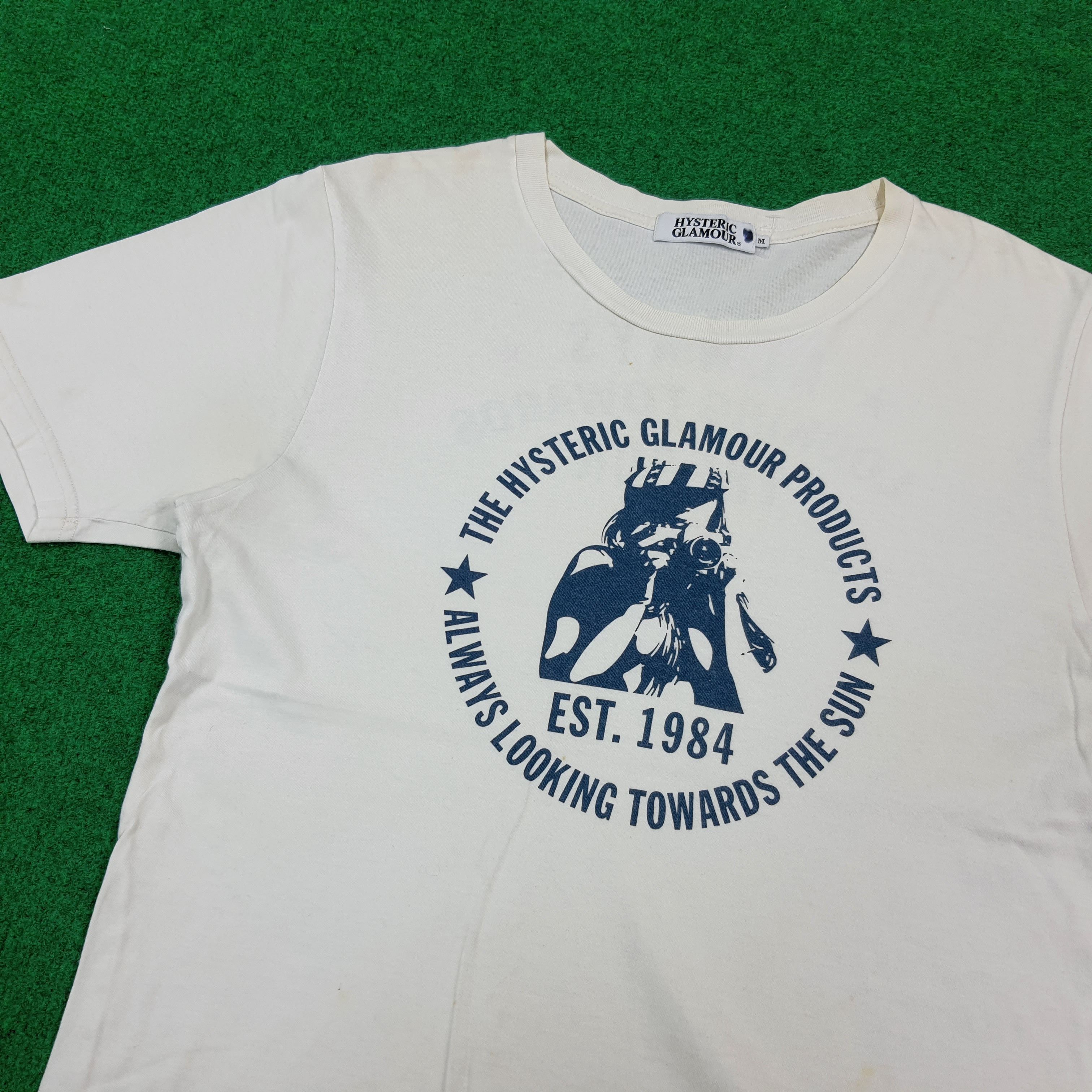 Hysteric Glamour Vintage Hysteric Glamour Japanese Brand Tshirt C294N68 Size US M / EU 48-50 / 2 - 2 Thumbnail