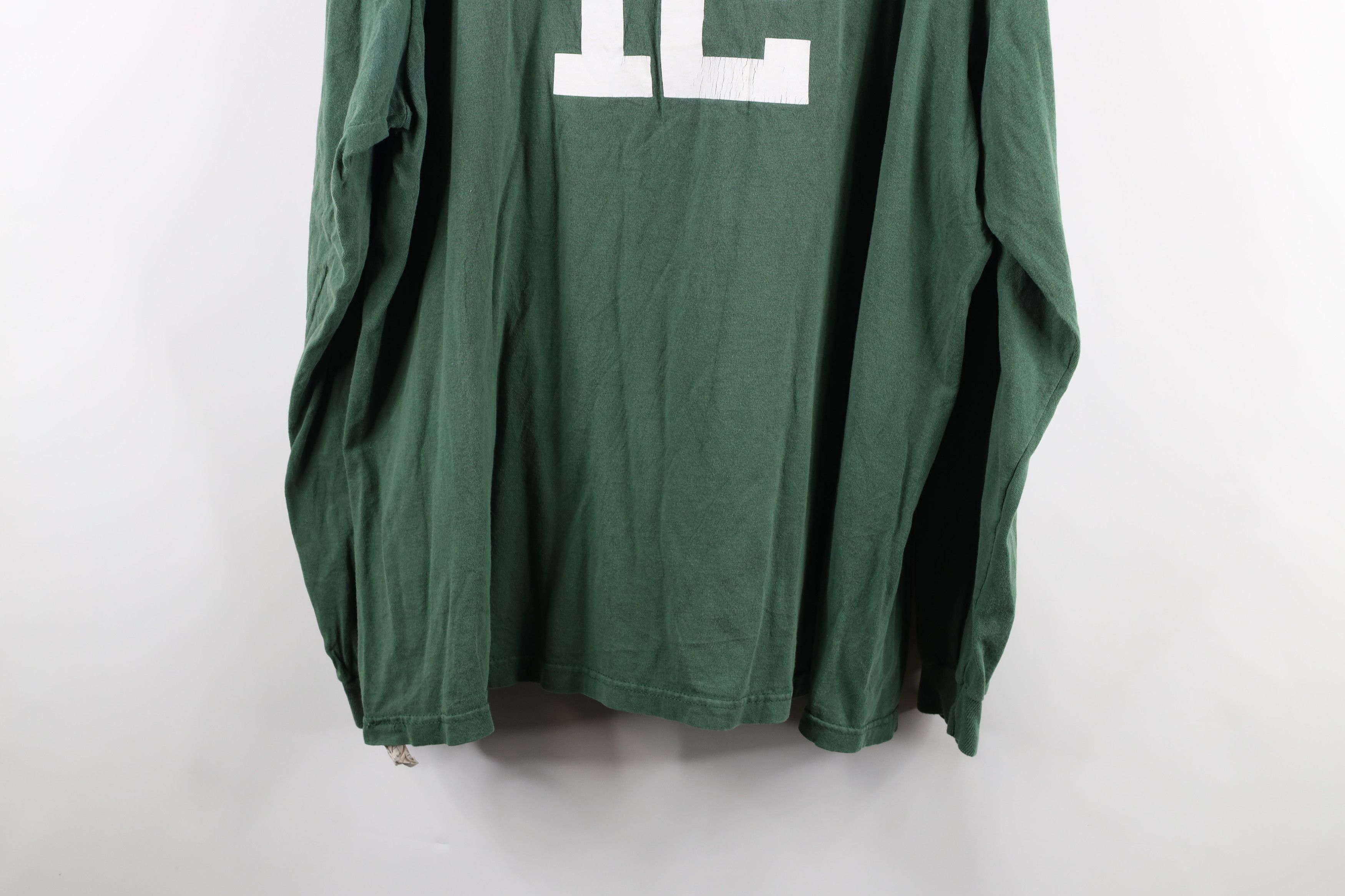 Vintage Retro Aaron Rodgers Green Bay Packers Long Sleeve T-Shirt Size US XL / EU 56 / 4 - 12 Thumbnail