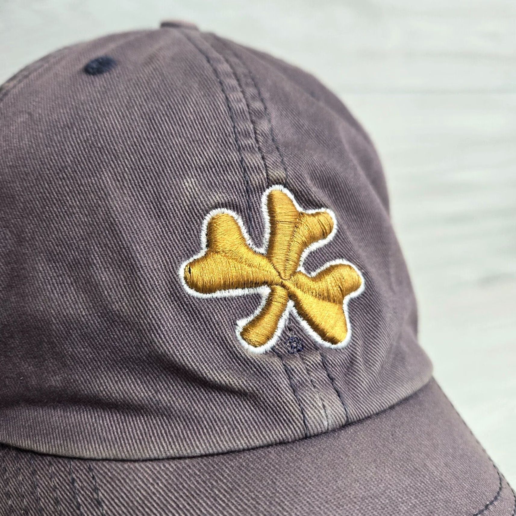 Top Of The World Vintage Top of the World Irish Clover Adjustable Baseball Cap Hat Mens Gray Logo 90s Size ONE SIZE - 2 Thumbnail