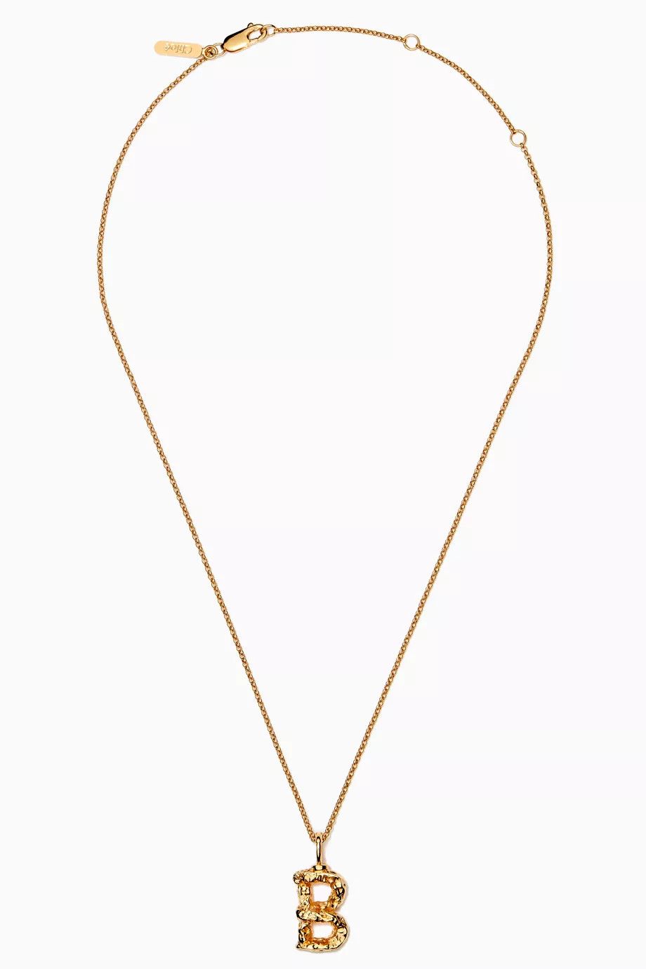 Chloe o1loc1c0425 Size: OS / Alphabet Necklace in Gold Size ONE SIZE - 3 Thumbnail