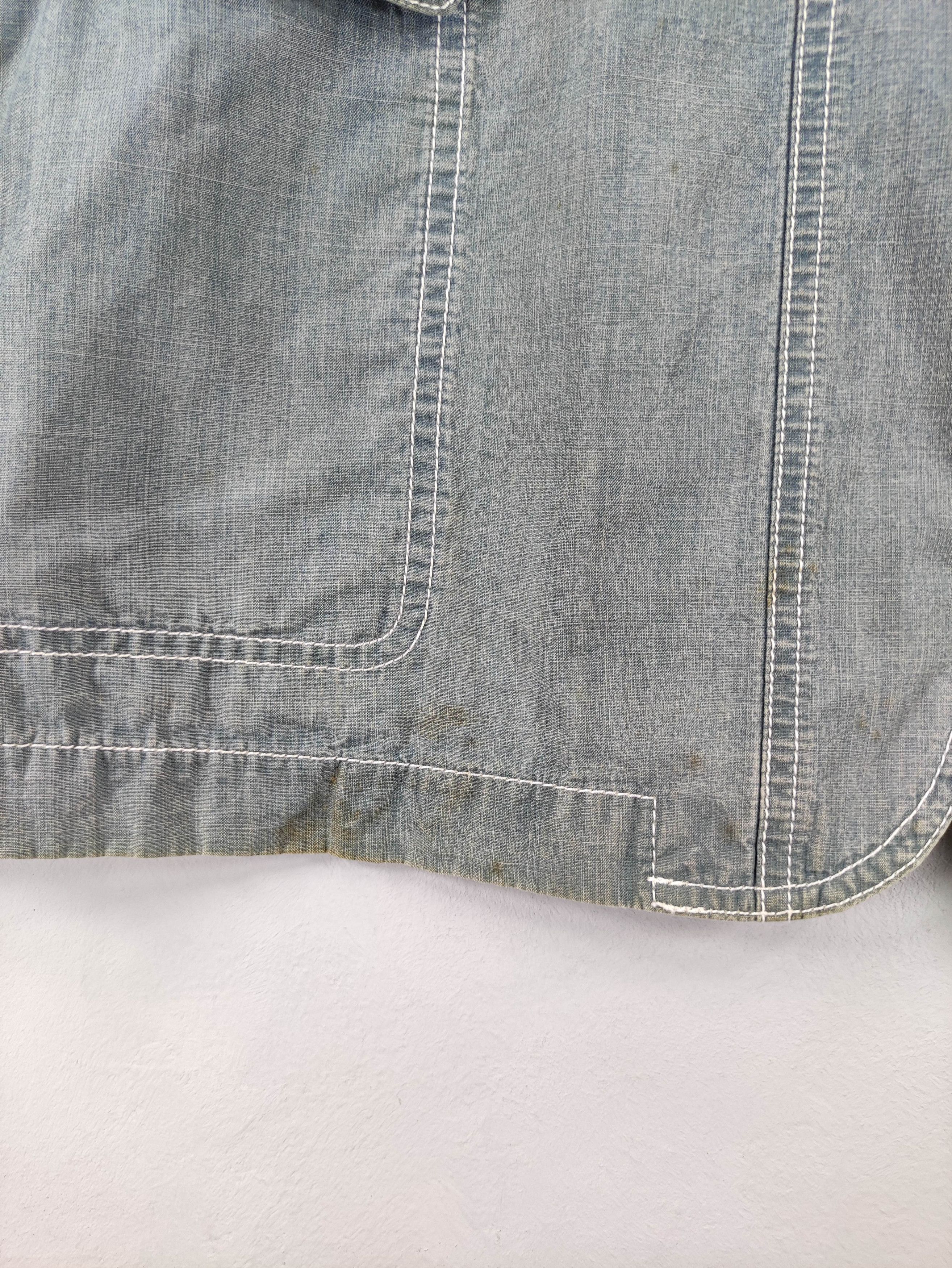 Japanese Brand Vintage Monterey&Carmei Denim Coat Jacket Size US XL / EU 56 / 4 - 3 Thumbnail