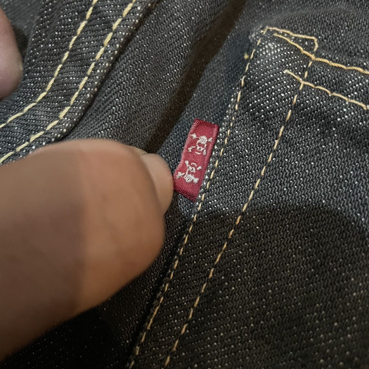 Skull Jeans by an Alchemist Skull jeans denim jeans Size US 28 / EU 44 - 7 Thumbnail