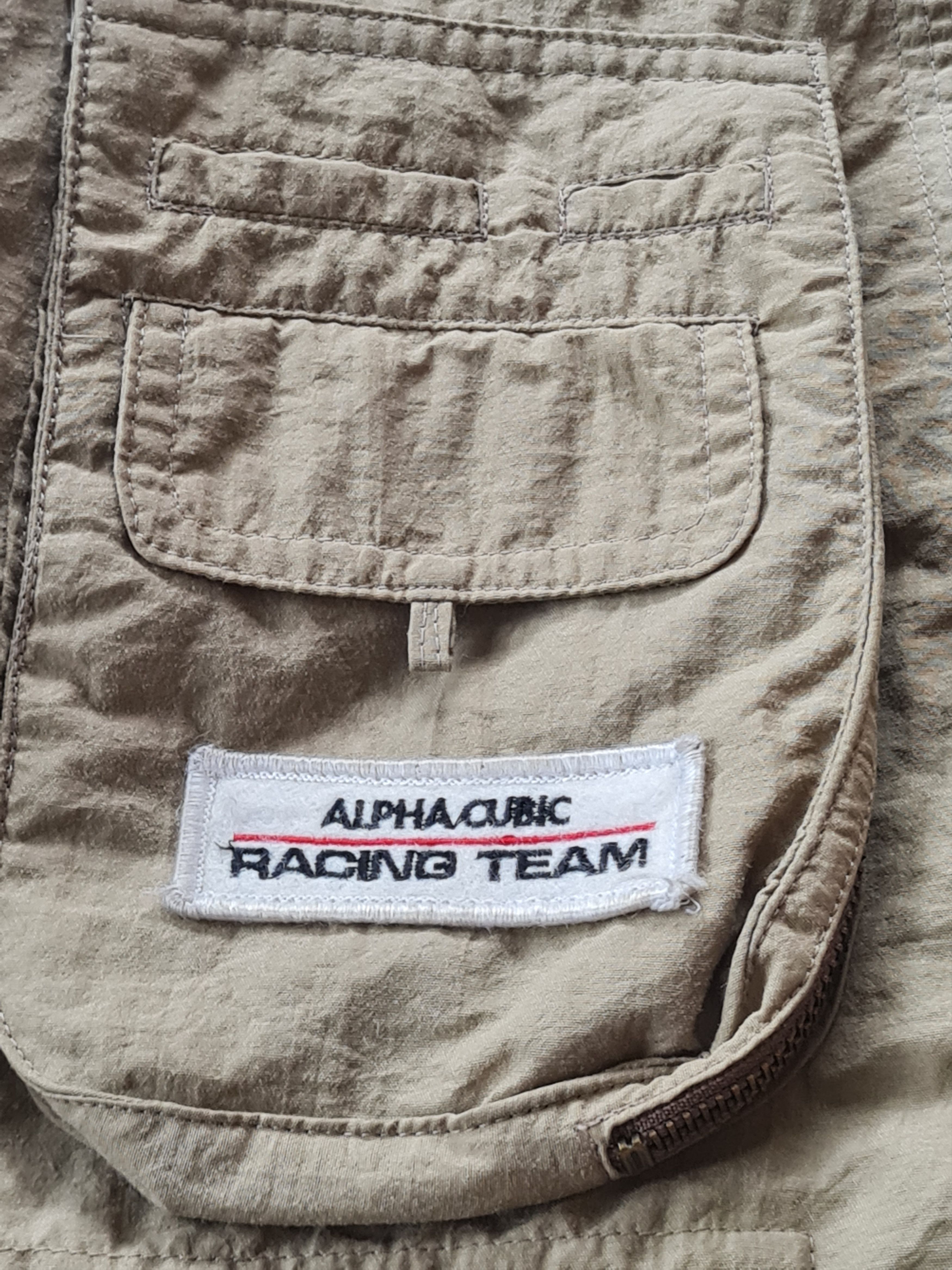 Vintage Vintage 80s Alpha Cubic Racing Team Bomber Jacket Size US L / EU 52-54 / 3 - 10 Thumbnail