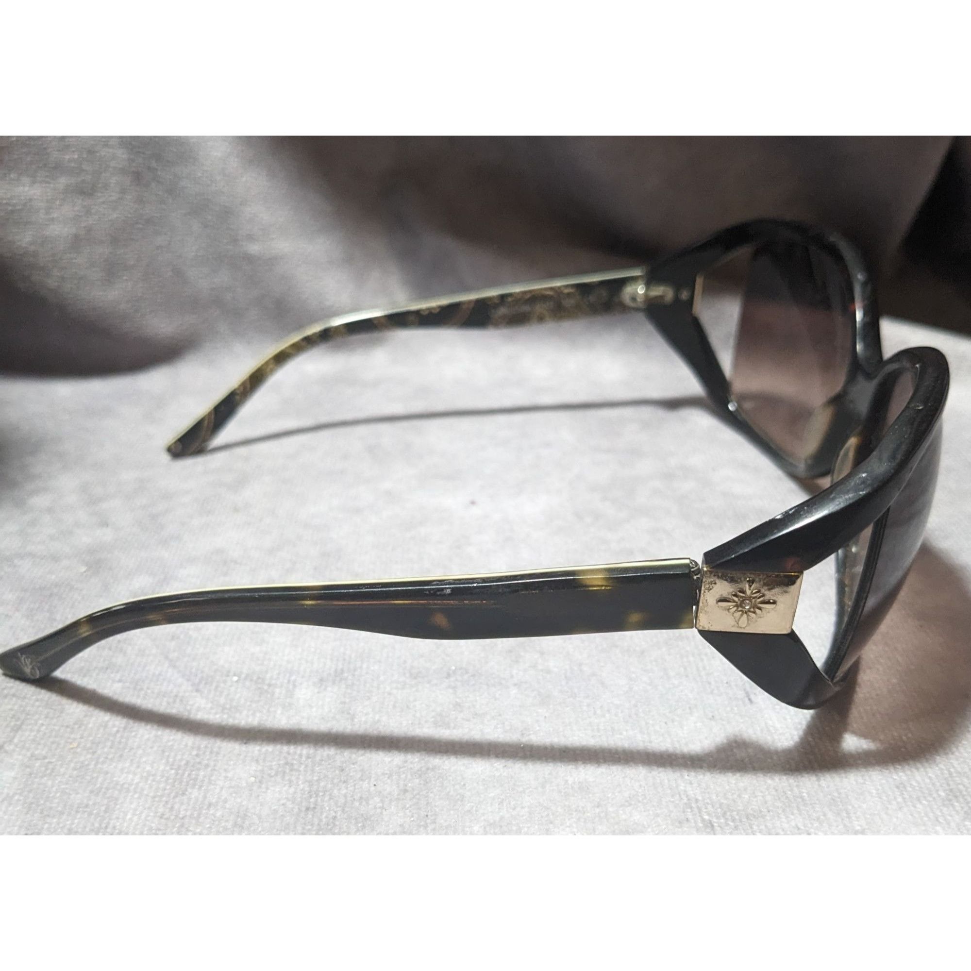 Vera Bradley Vera Bradley Jenn Lynn Caffe Latte Paisley Sunglasses Size ONE SIZE - 3 Thumbnail