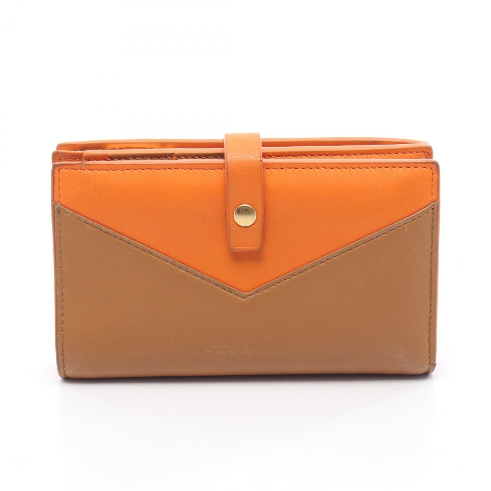 Bottega Veneta Bottega Veneta Bottega Veneta Leather Bifold Wallet Leather Short Wallet DUTY FREE for USA Size ONE SIZE - 1 Thumbnail