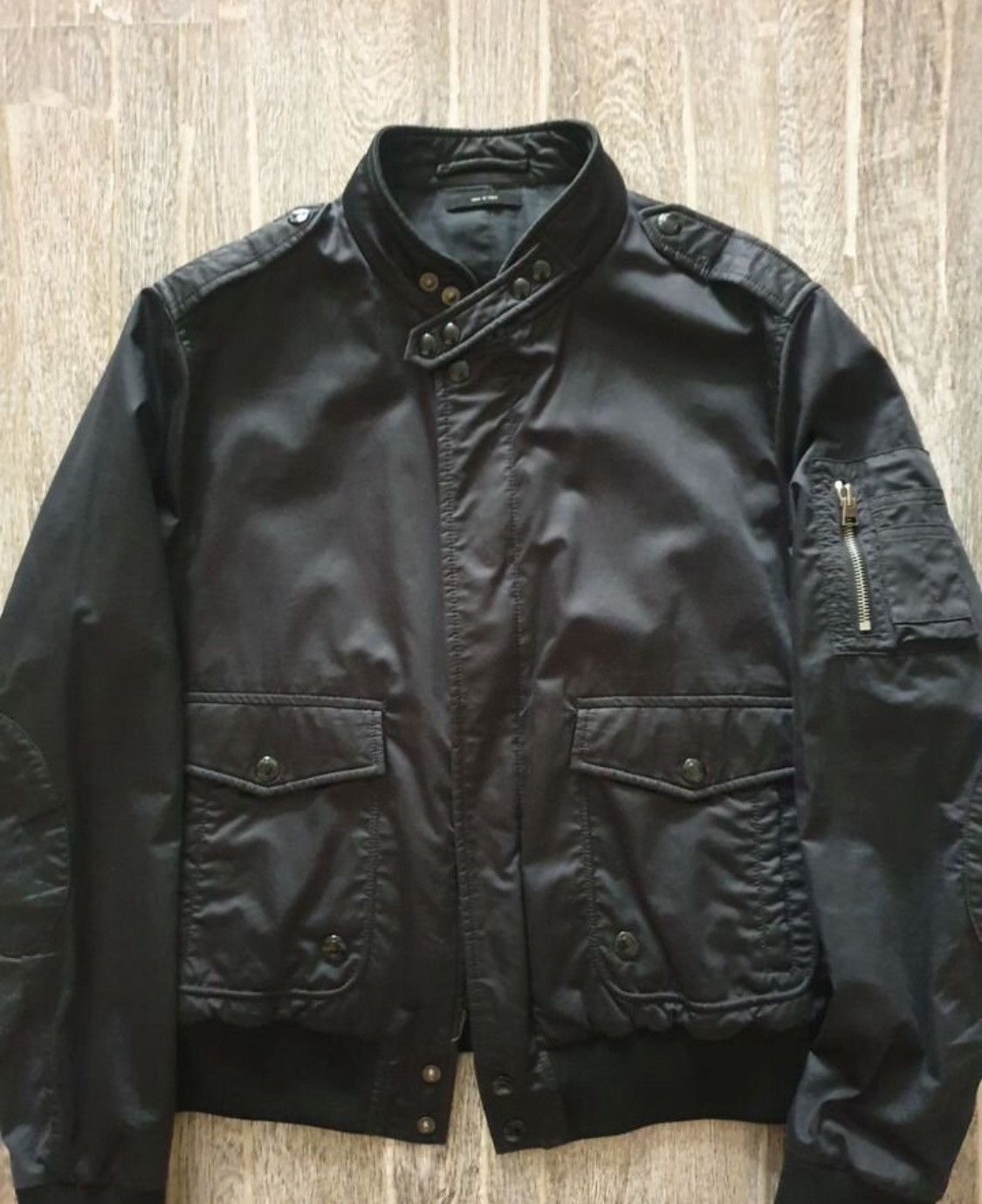 Tom Ford Tom Ford Pocket Detail Bomber Light Jacket Size US M / EU 48-50 / 2 - 2 Thumbnail