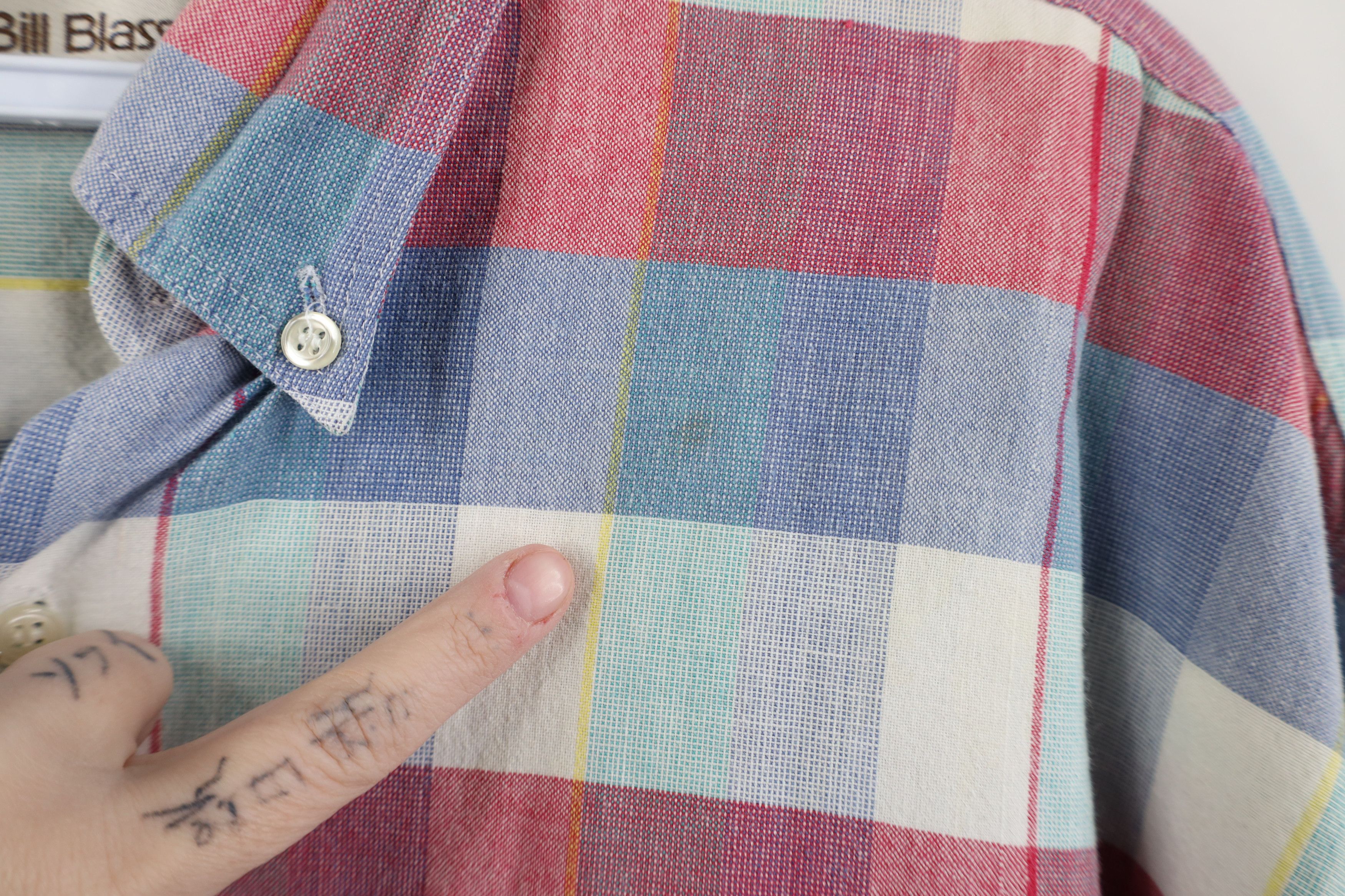Vintage Vintage 70s 80s Streetwear Short Sleeve Button Down Shirt Size US L / EU 52-54 / 3 - 4 Thumbnail