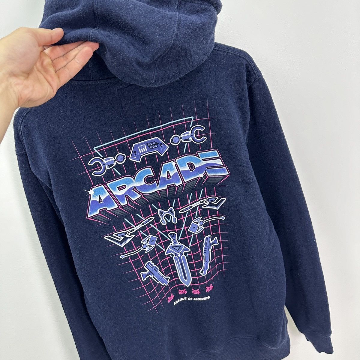 The Game Vintage 00s League of Legends Arcade Riot Games hoodie y2k Size US M / EU 48-50 / 2 - 9 Thumbnail