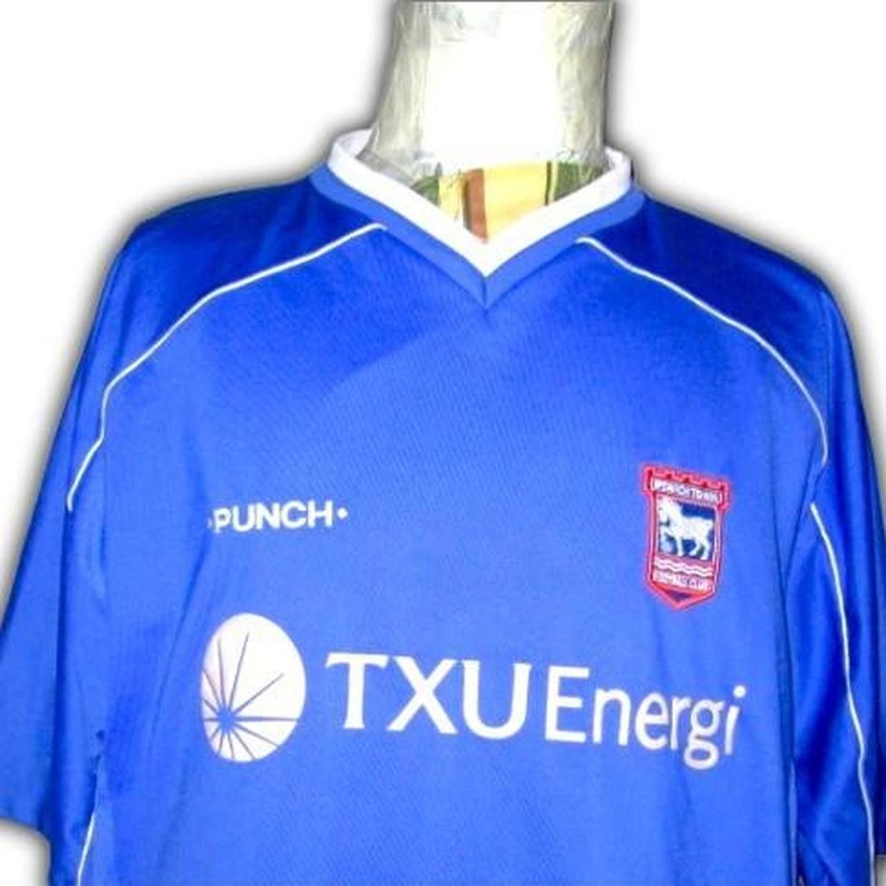 Umbro Ipswich Town England 2001 2002 2003 Home Shirt kit jersey Size US XXL / EU 58 / 5 - 2 Thumbnail