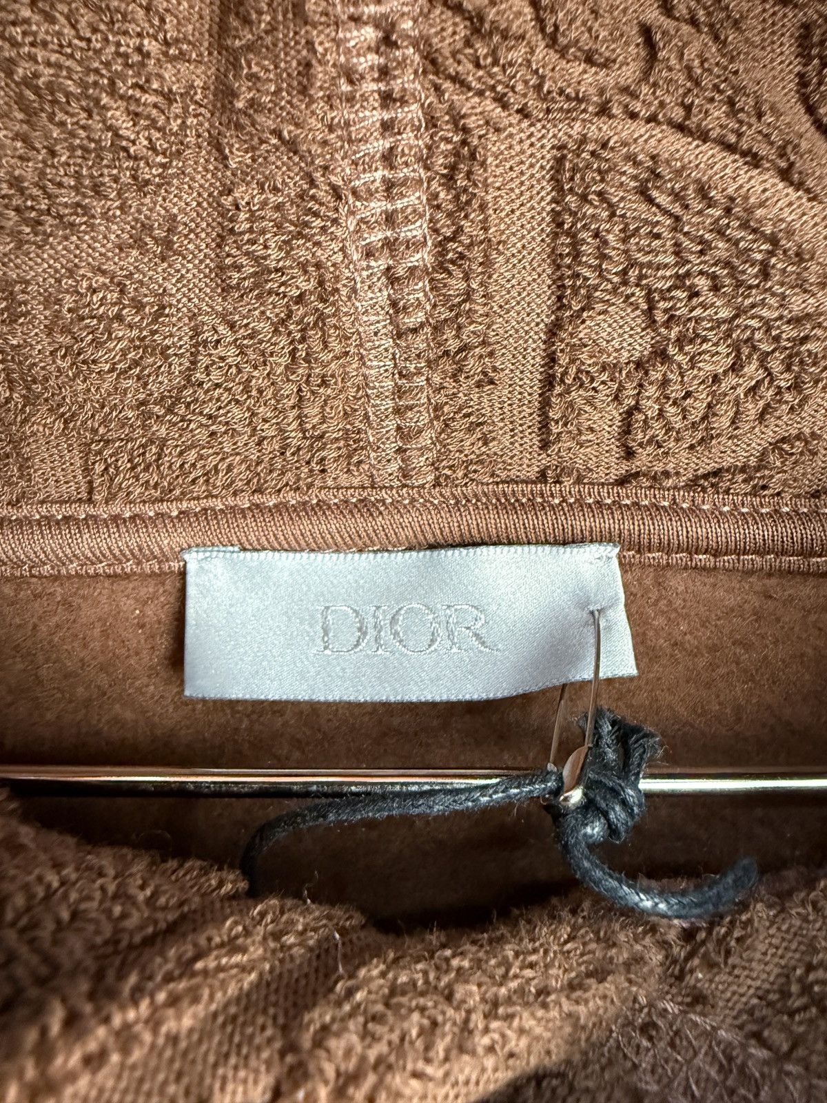 Dior Christian Dior Brown Towel Hoodie Size US S / EU 44-46 / 1 - 6 Thumbnail