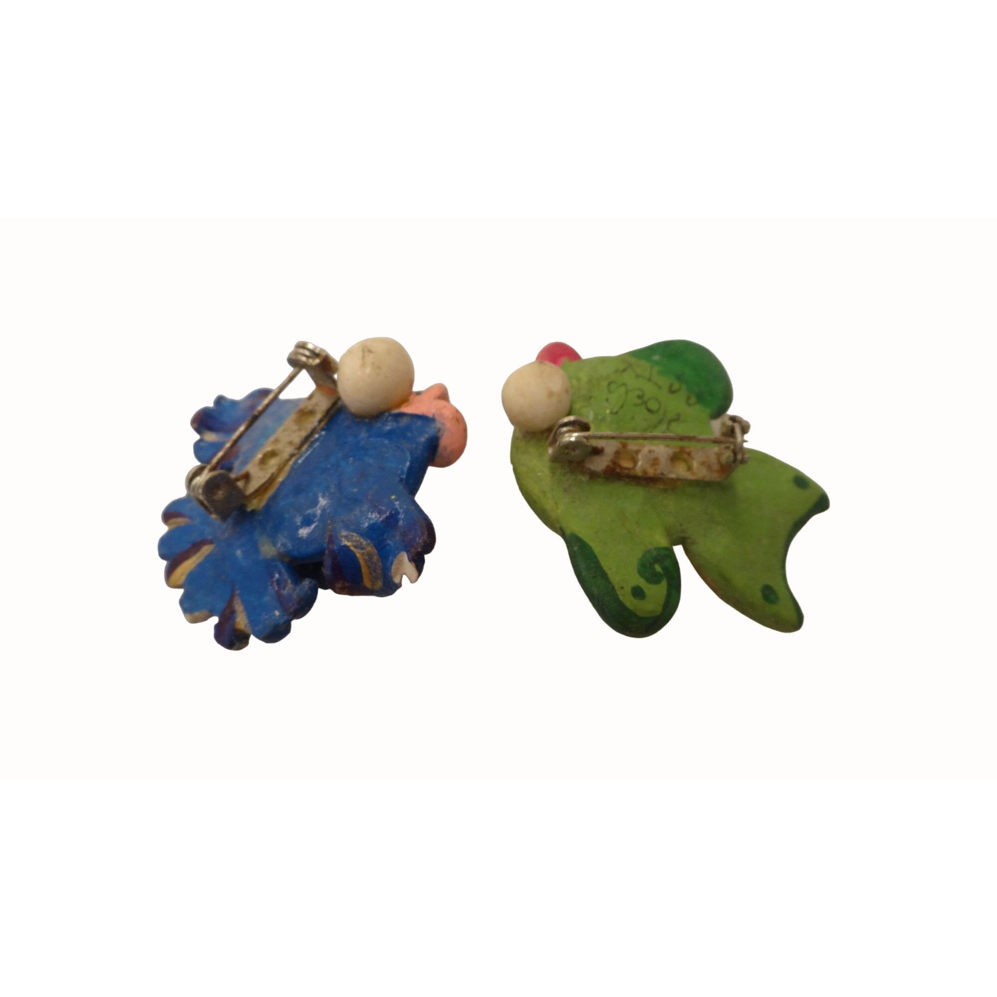 Other Noel’s Corpus Christi Vintage Clay Fish Lapel Pins Handcraft Size ONE SIZE - 2 Thumbnail