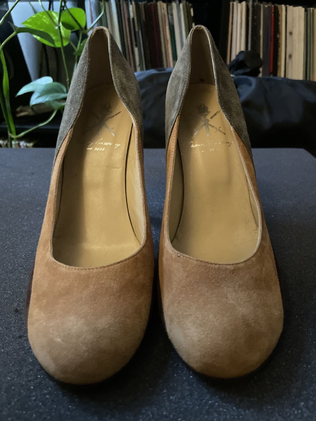 Opening Ceremony Opening Ceremony Suede Colorblock Pattern D'Orsay Pumps Size US 7 / IT 37 - 1 Thumbnail