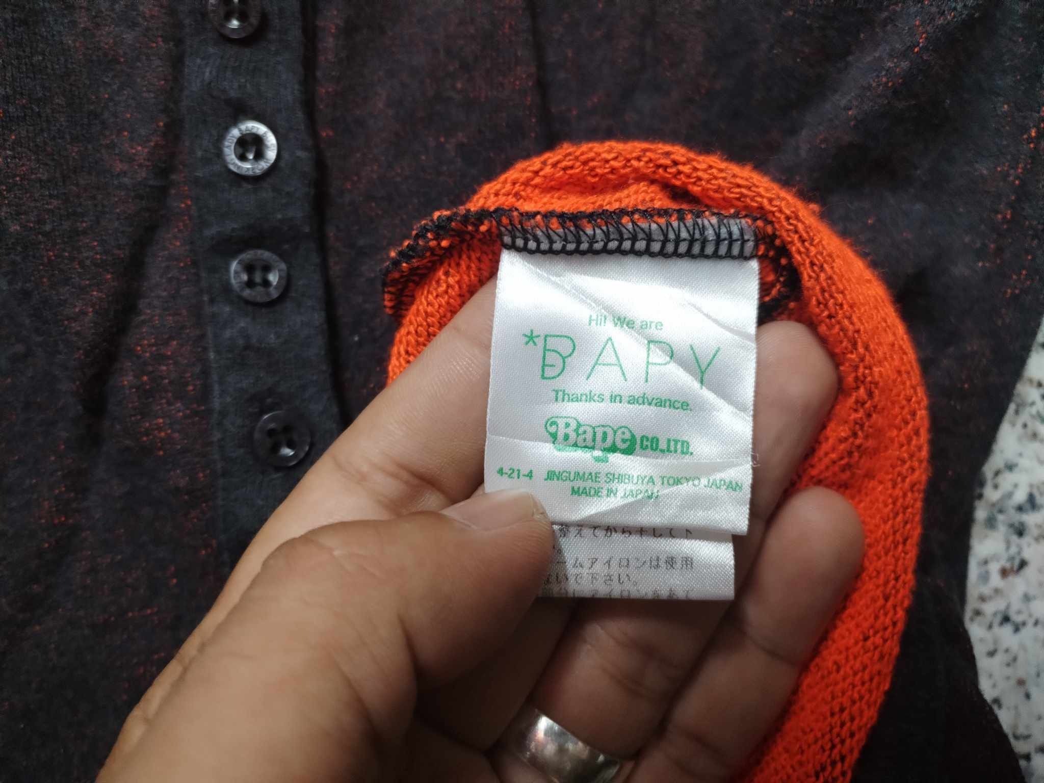 Bape × Vintage 🔥 Rare 🔥 Vintage Bape Very Rare Size S / US 4 / IT 40 - 8 Thumbnail