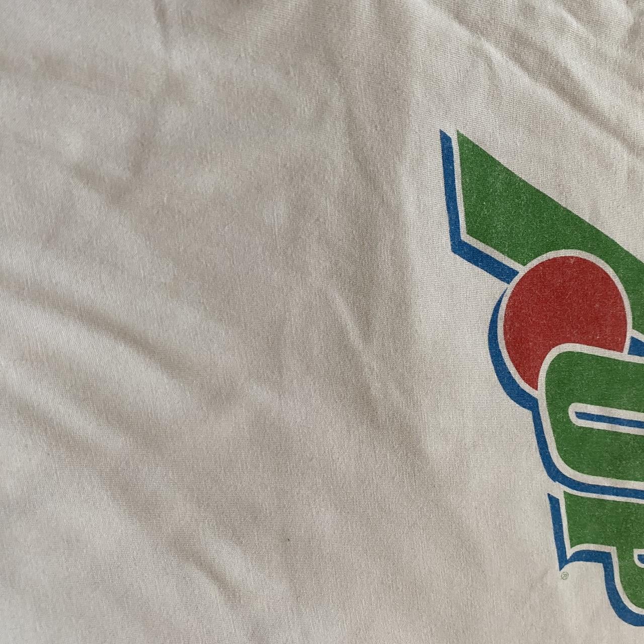 Zara 7UP green and white baseball tee Vintage y2k Drink Merch Size US L / EU 52-54 / 3 - 5 Thumbnail