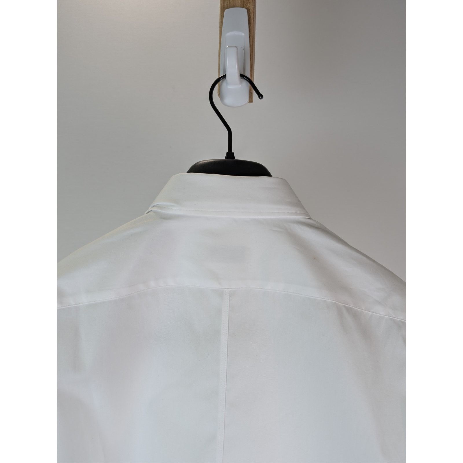 Dries Van Noten o1rshd1 Slim Fit Cotton Suit Shirt in White Size US L / EU 52-54 / 3 - 15 Thumbnail