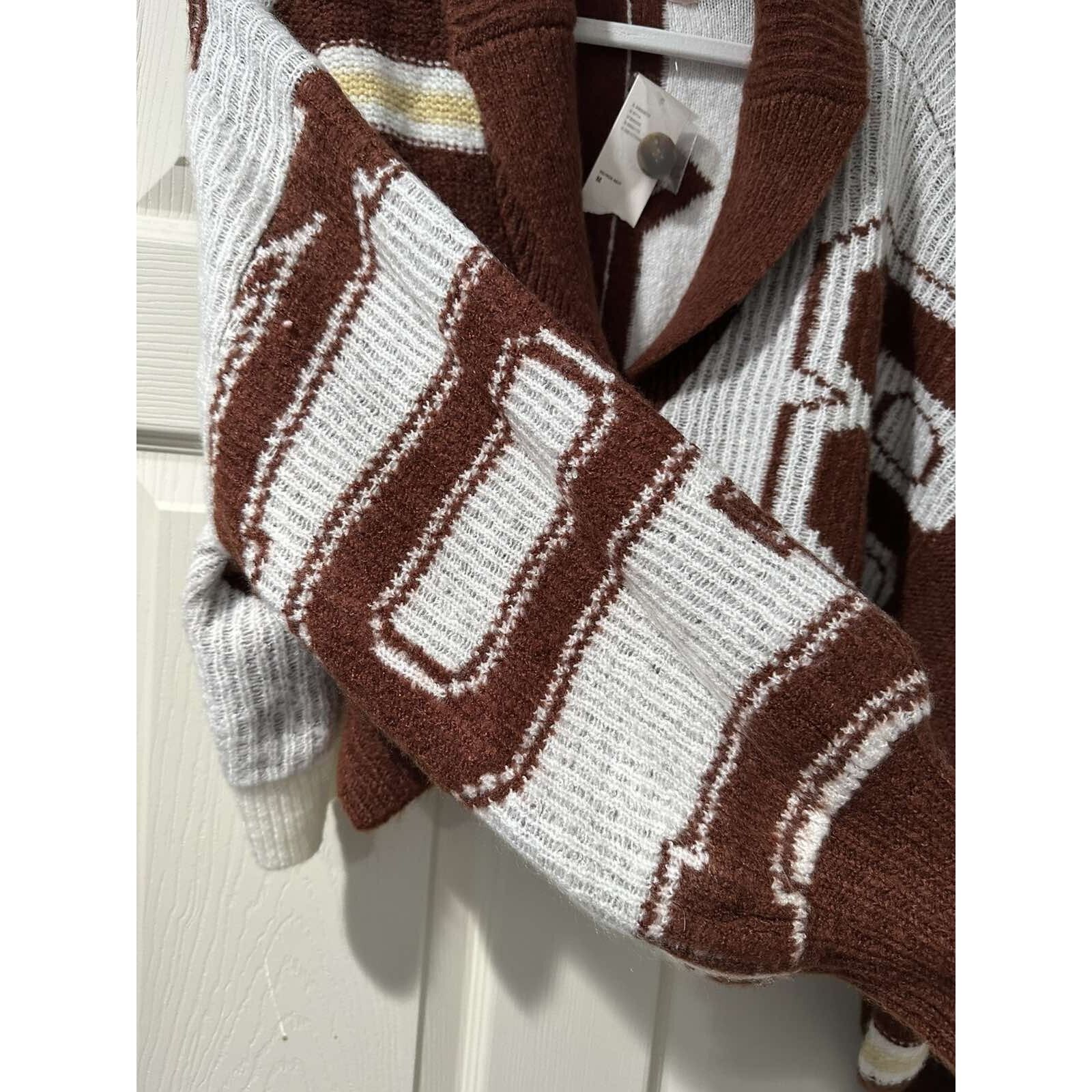 Urban Outfitters Urban Outfitters Cropped Cardigan oversize Size M A001352 Size M / US 6-8 / IT 42-44 - 8 Thumbnail